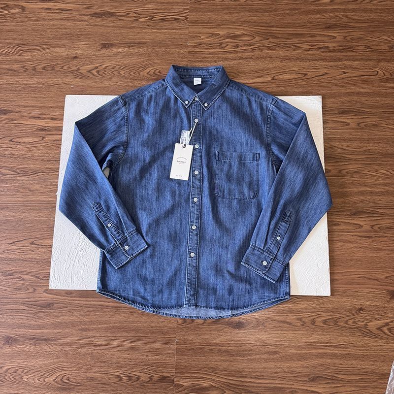 Other Denim Button-Down Shirt Size US M / EU 48-50 / 2 - 1 Thumbnail