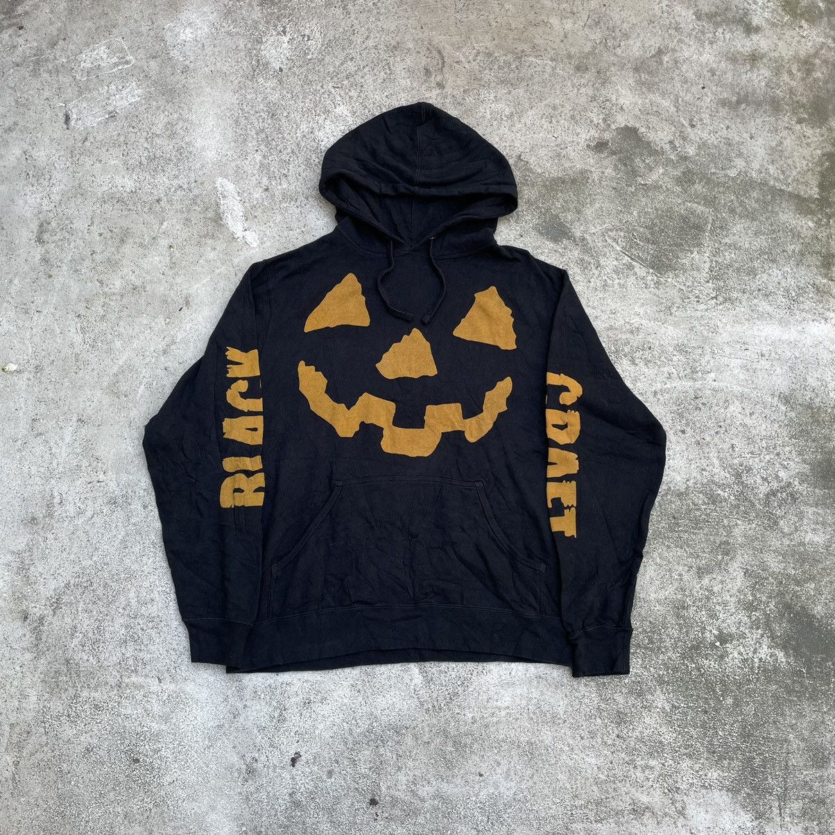 Vintage Vintage 90s Halloween Pumpkin Graphic Hoodie Grunge Black L Size US L / EU 52-54 / 3 - 1 Thumbnail