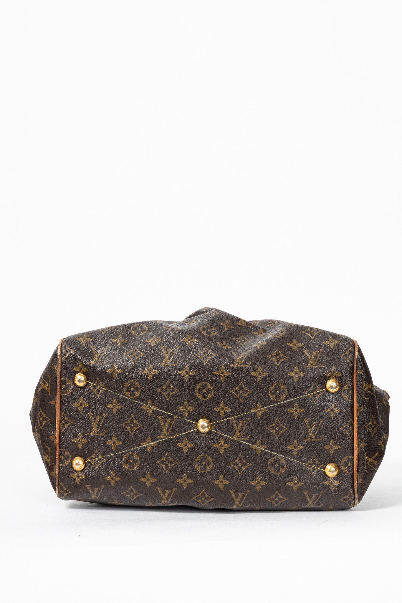Louis Vuitton Louis Vuitton Tivoli GM Monogram & Leather-Trim Handbag Size ONE SIZE - 5 Thumbnail