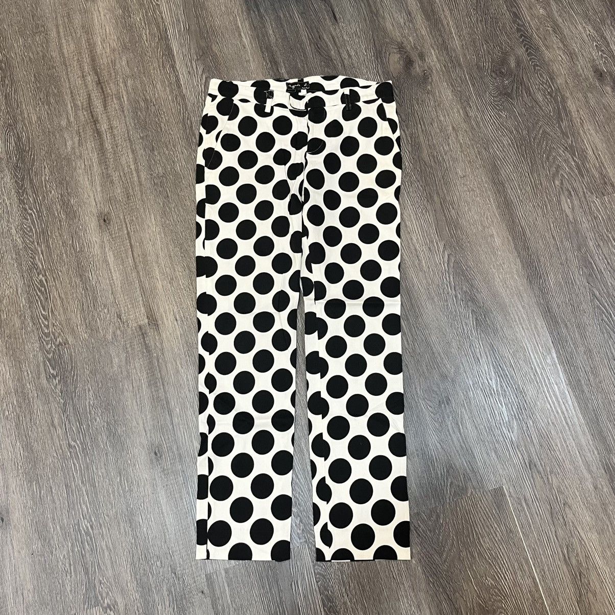 agnes b. Agnes B Polkadot Slim Fit Pants Size US 30 / EU 46 - 1 Thumbnail