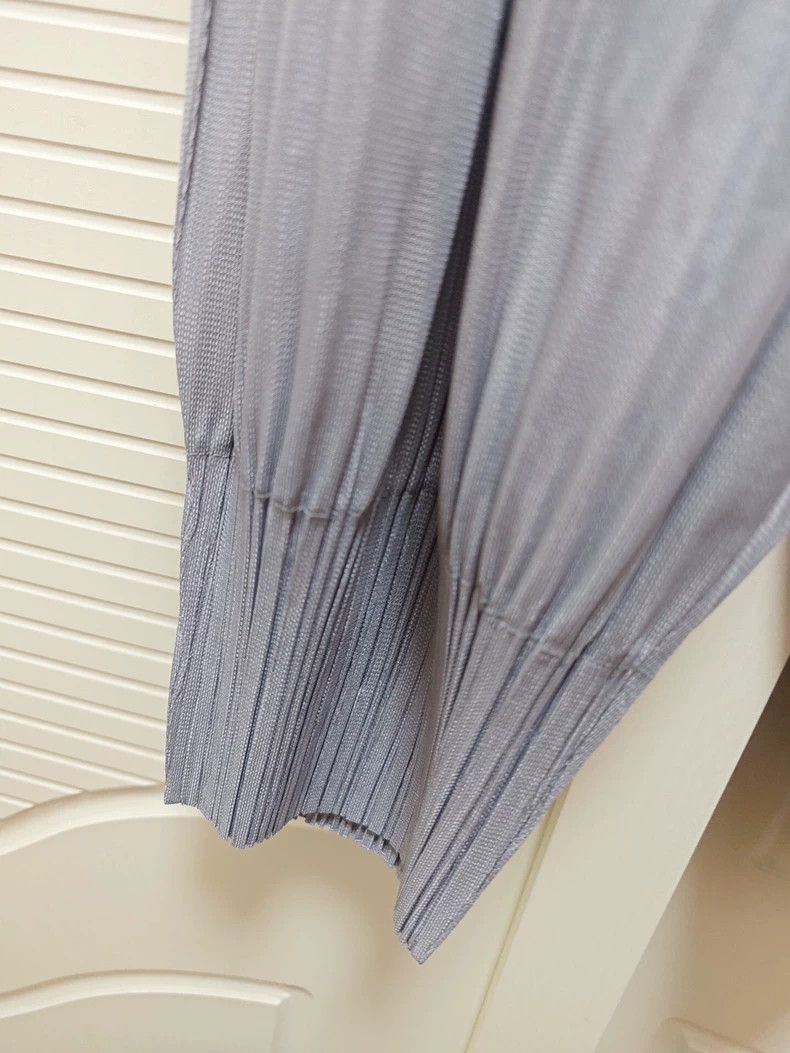 Issey Miyake Issey Miyake size:1 Light grey pleated pants Size 42" / US 20 - 4 Thumbnail