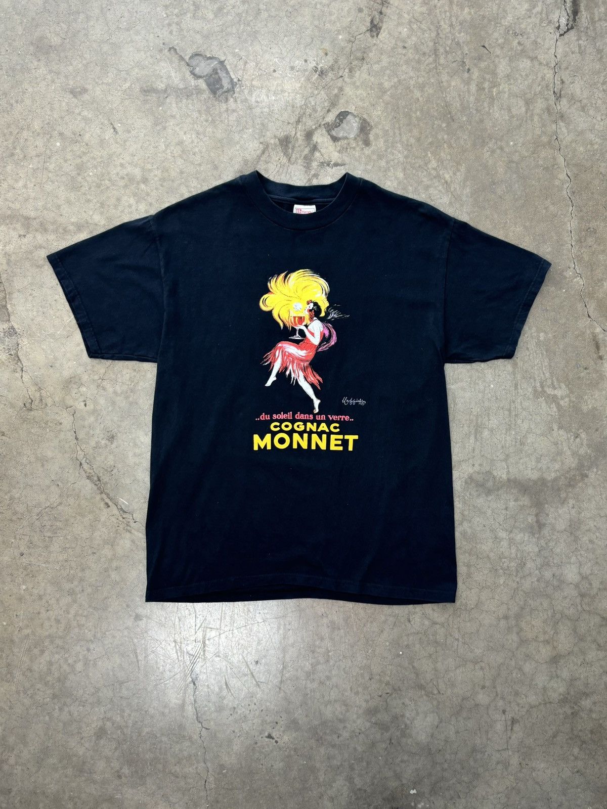 Vintage Vintage Cognac Monnet Flapper Girl Promo Tee Large Size US L / EU 52-54 / 3 - 2 Thumbnail