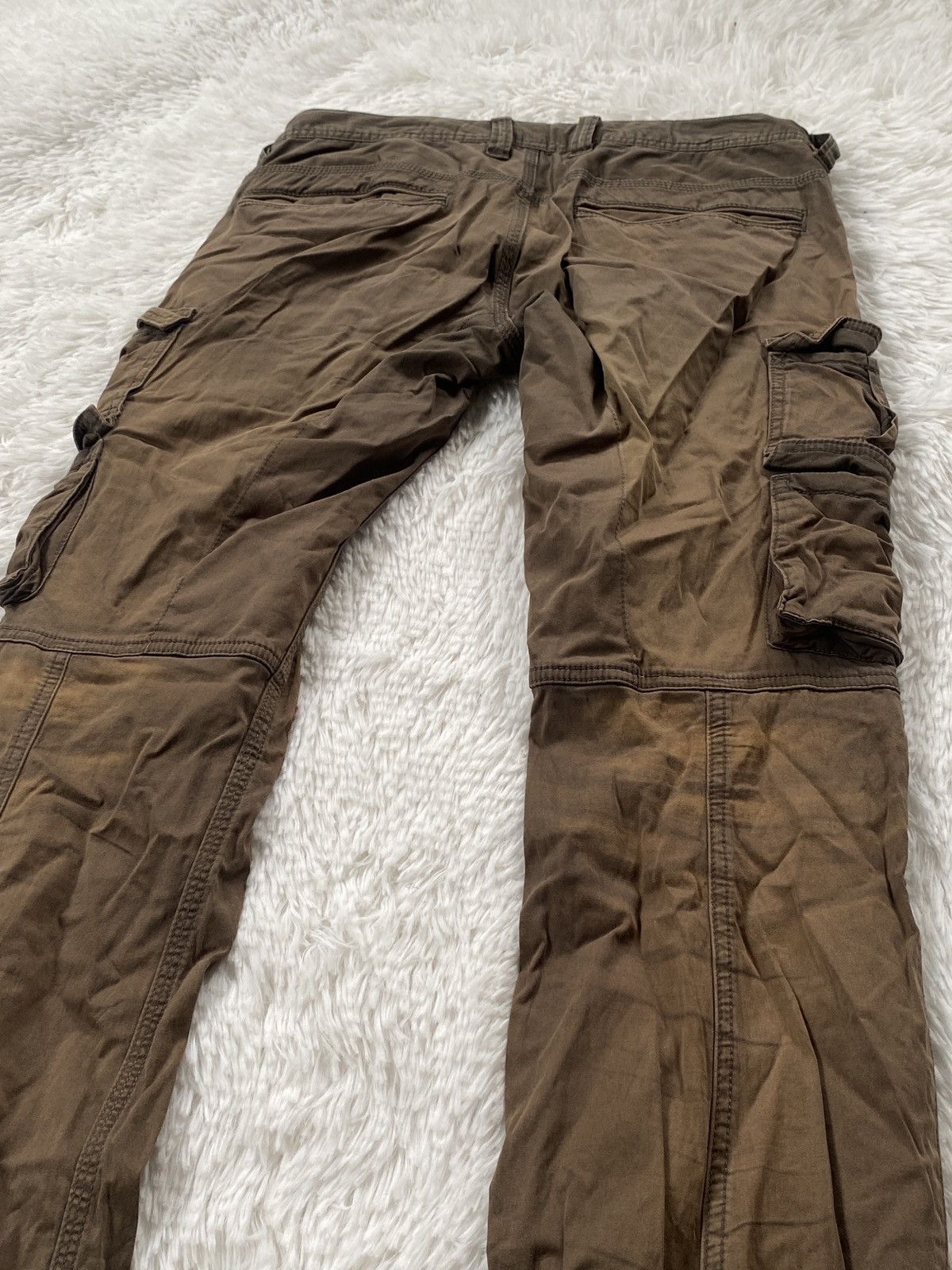 Japanese Brand 🔥BINDING OFFER NOW🔥Hideaways Nicole Cargo pant multipocket Size 31" - 16 Thumbnail