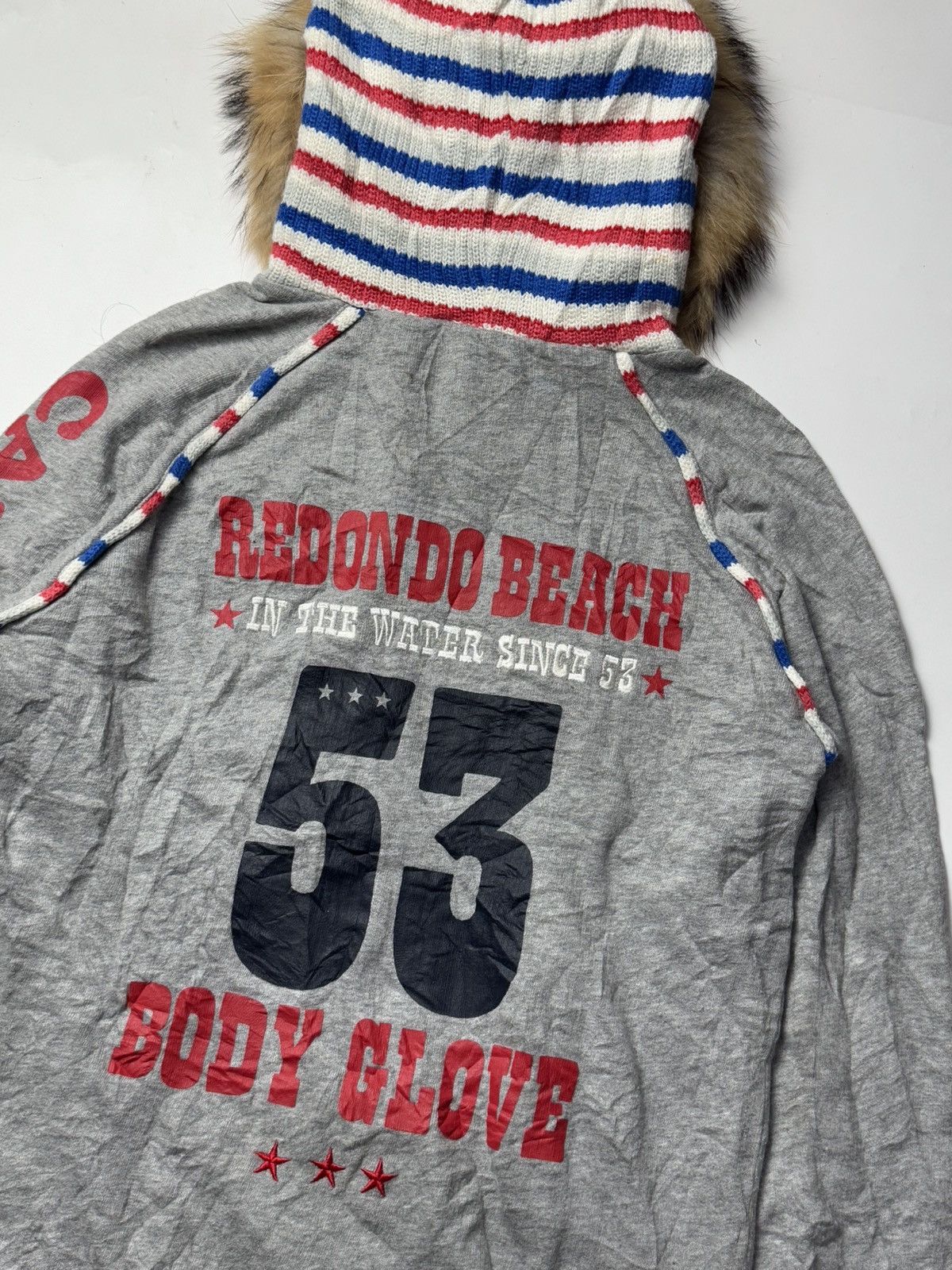 Beauty Beast × Hysteric Glamour × Japanese Brand Fur Hoodie Y2K Poem Body Glove Japanese Brand Size US M / EU 48-50 / 2 - 4 Thumbnail