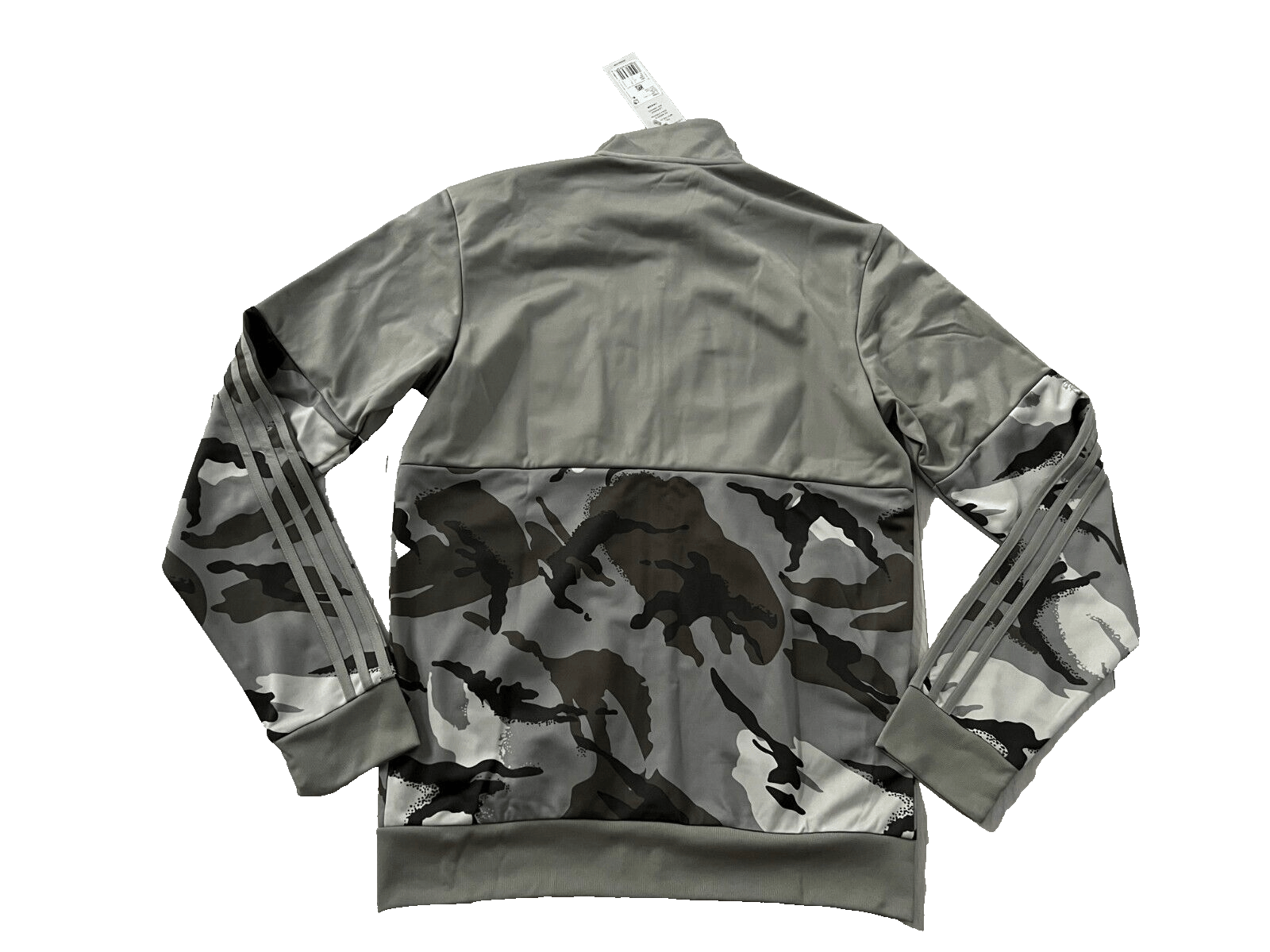 Adidas Adidas IT0558 Camo Tricot Track Jacket Silver Pebble ( S ) Size US S / EU 44-46 / 1 - 5 Thumbnail