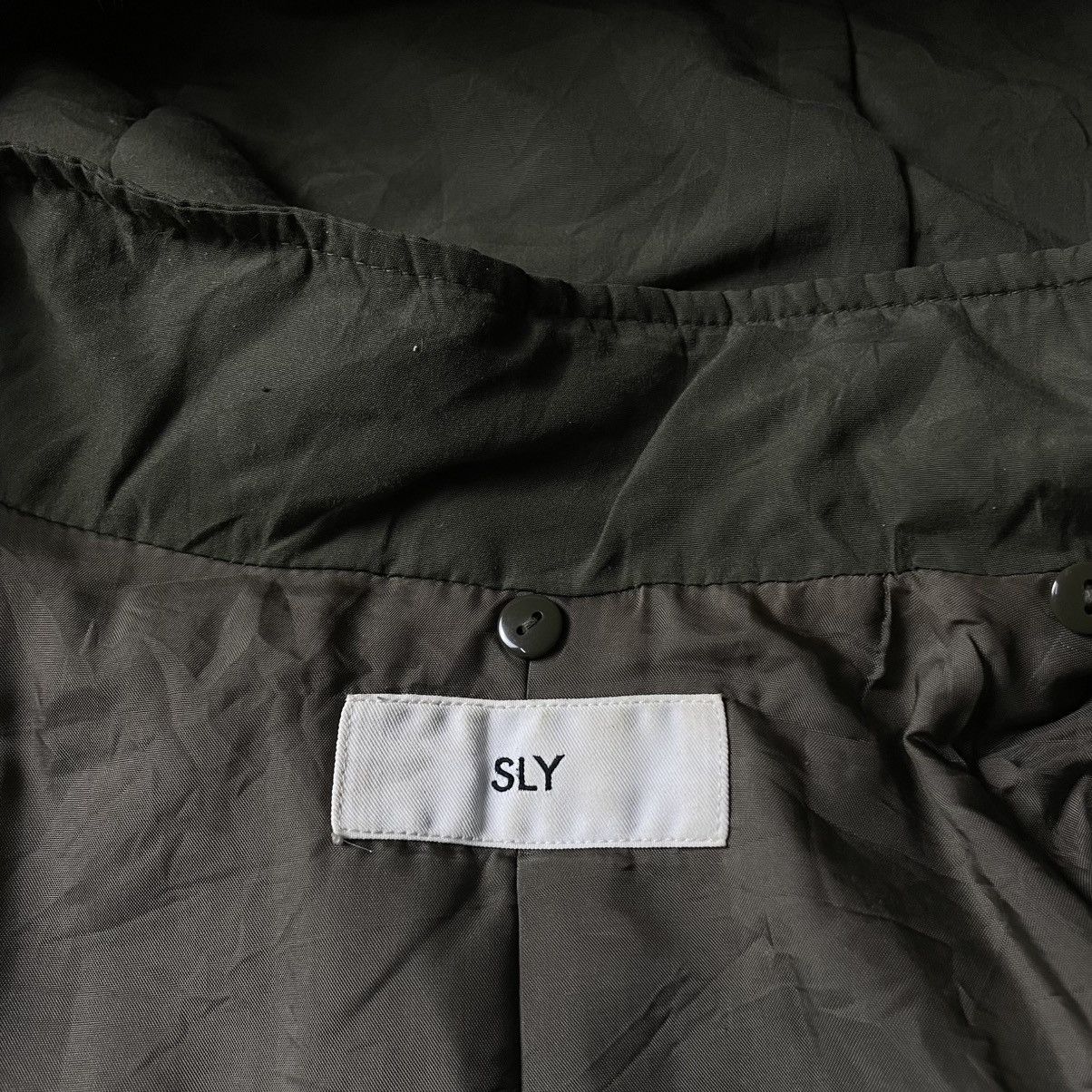 14th Addiction 🇯🇵 SLY CHINESE RACOON DOG FUR DUFFLE JACKET Size US S / EU 44-46 / 1 - 16 Thumbnail
