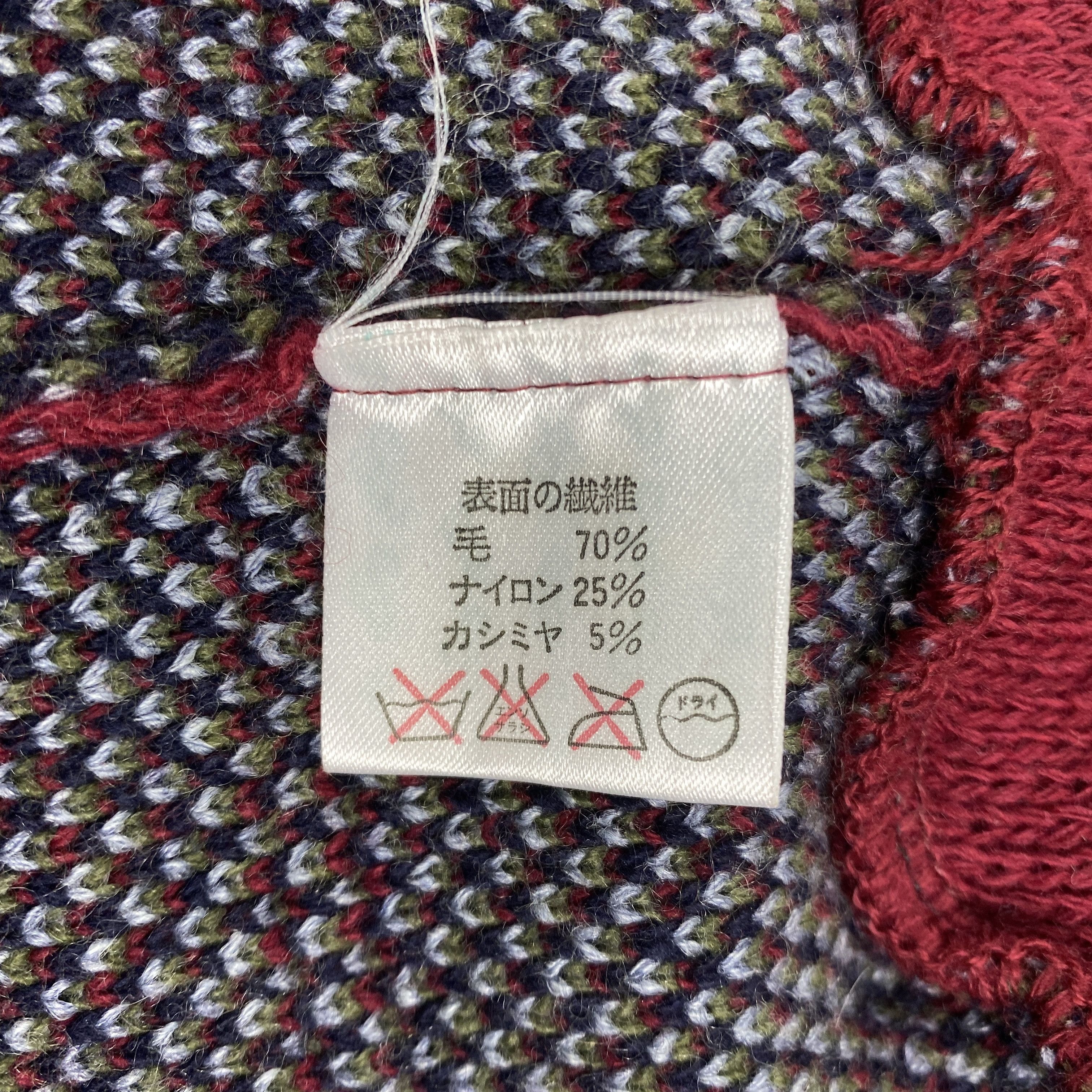 Japanese Brand Checked Snow Cap Beanie Hat -BN1111 Size ONE SIZE - 8 Thumbnail