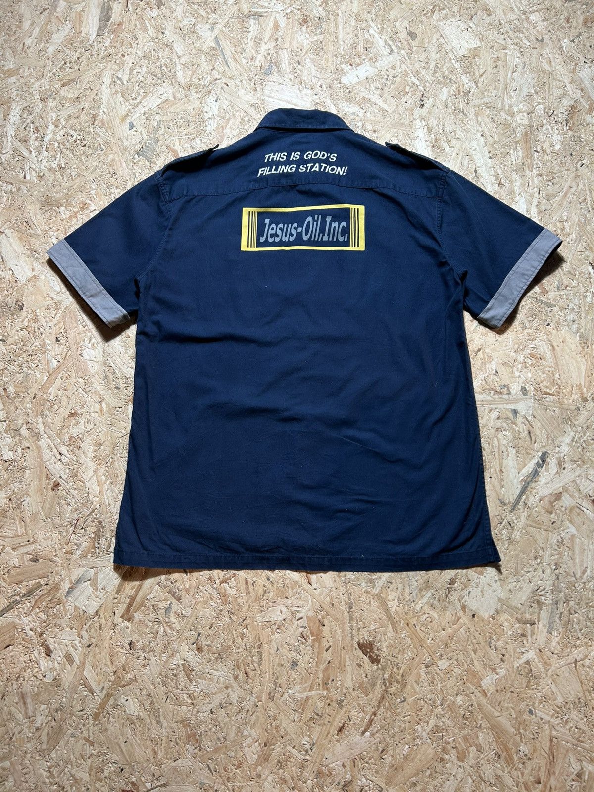 PPFM PPFM Penzoil Parody Button Up Work Shirt Size US M / EU 48-50 / 2 - 10 Thumbnail