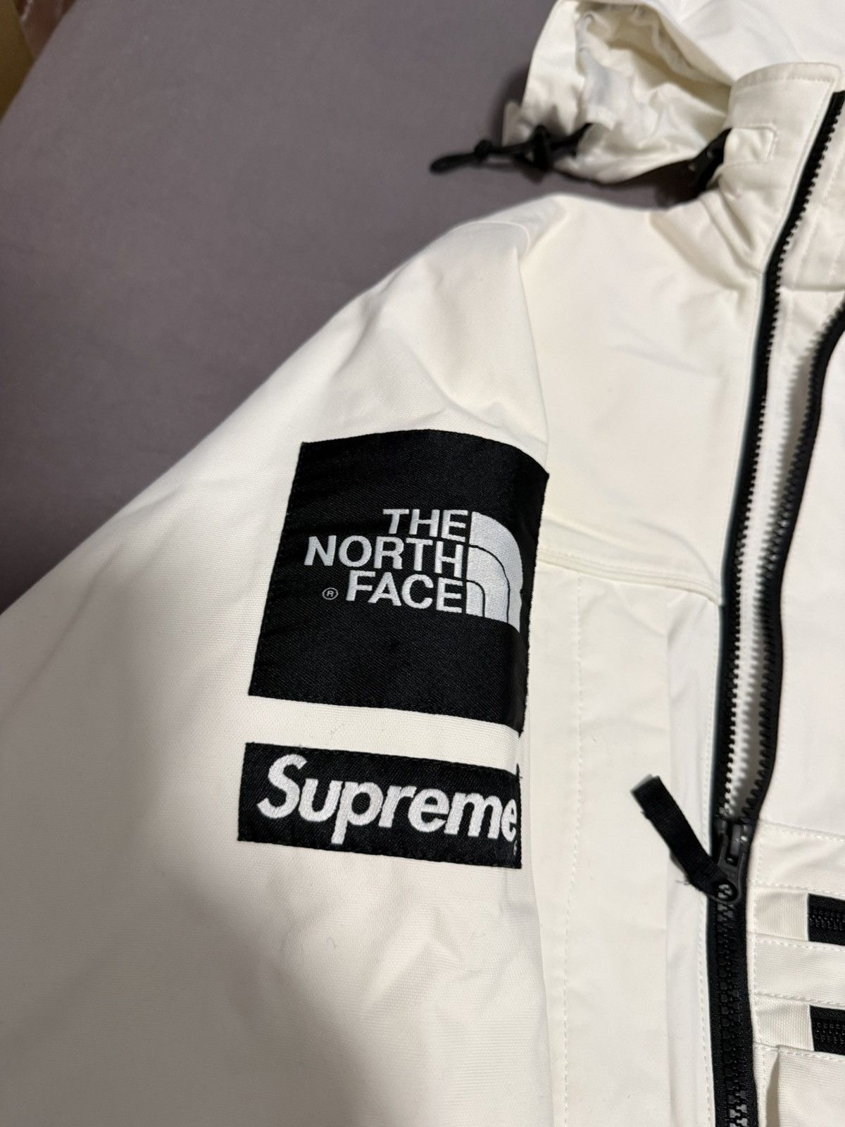 The North Face Supreme tnf steep tech white north face hooded jacket Size US M / EU 48-50 / 2 - 2 Thumbnail