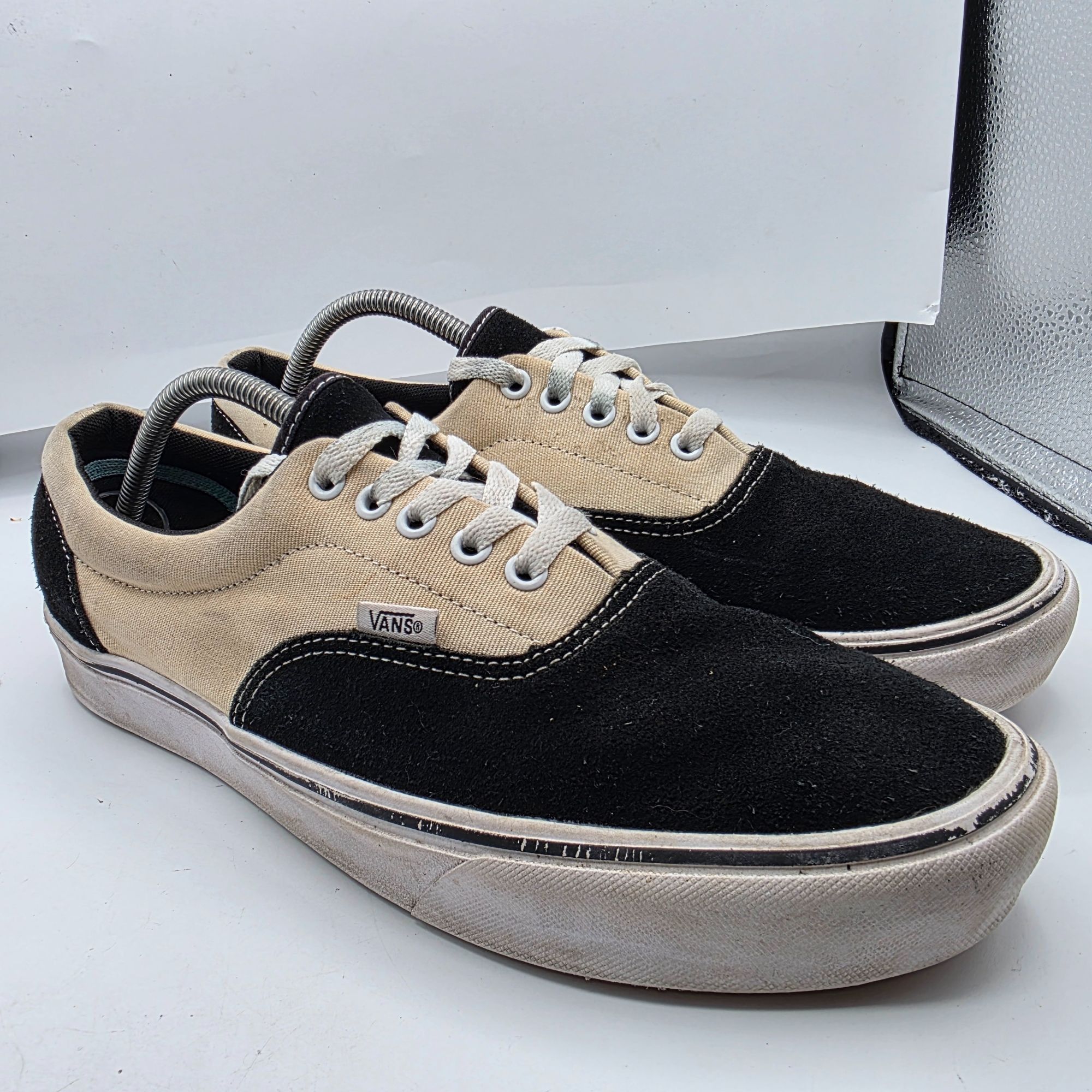 Vans Vans Era Comfycush Mens Size 11 Black Marshmallow Sneakers S Size US 11 / EU 44 - 1 Thumbnail