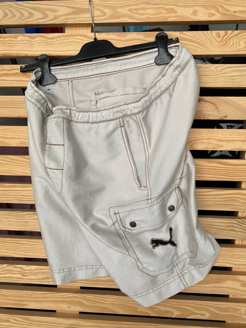 Puma Vintage Puma Cargo Baggy Shorts 90s Size US 30 / EU 46 - 1 Thumbnail