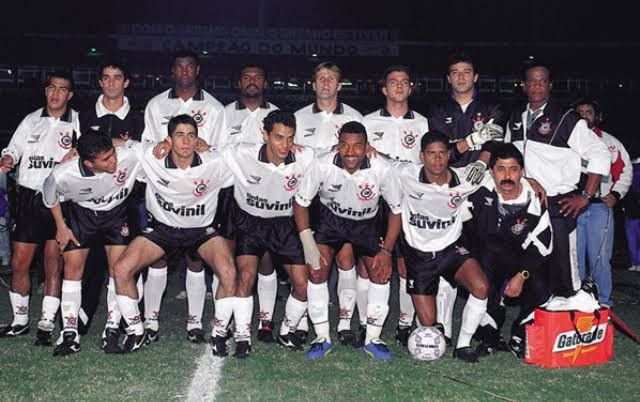 Penalty Vintage Corinthians Home 1995 Soccer Jersey Size US L / EU 52-54 / 3 - 9 Thumbnail