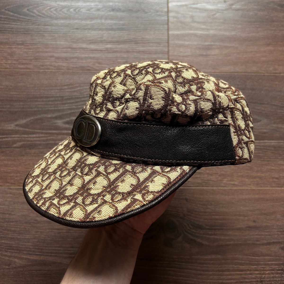 Christian Dior Monsieur Christian Dior Boutique Paris Monogram Cap Size ONE SIZE - 4 Thumbnail