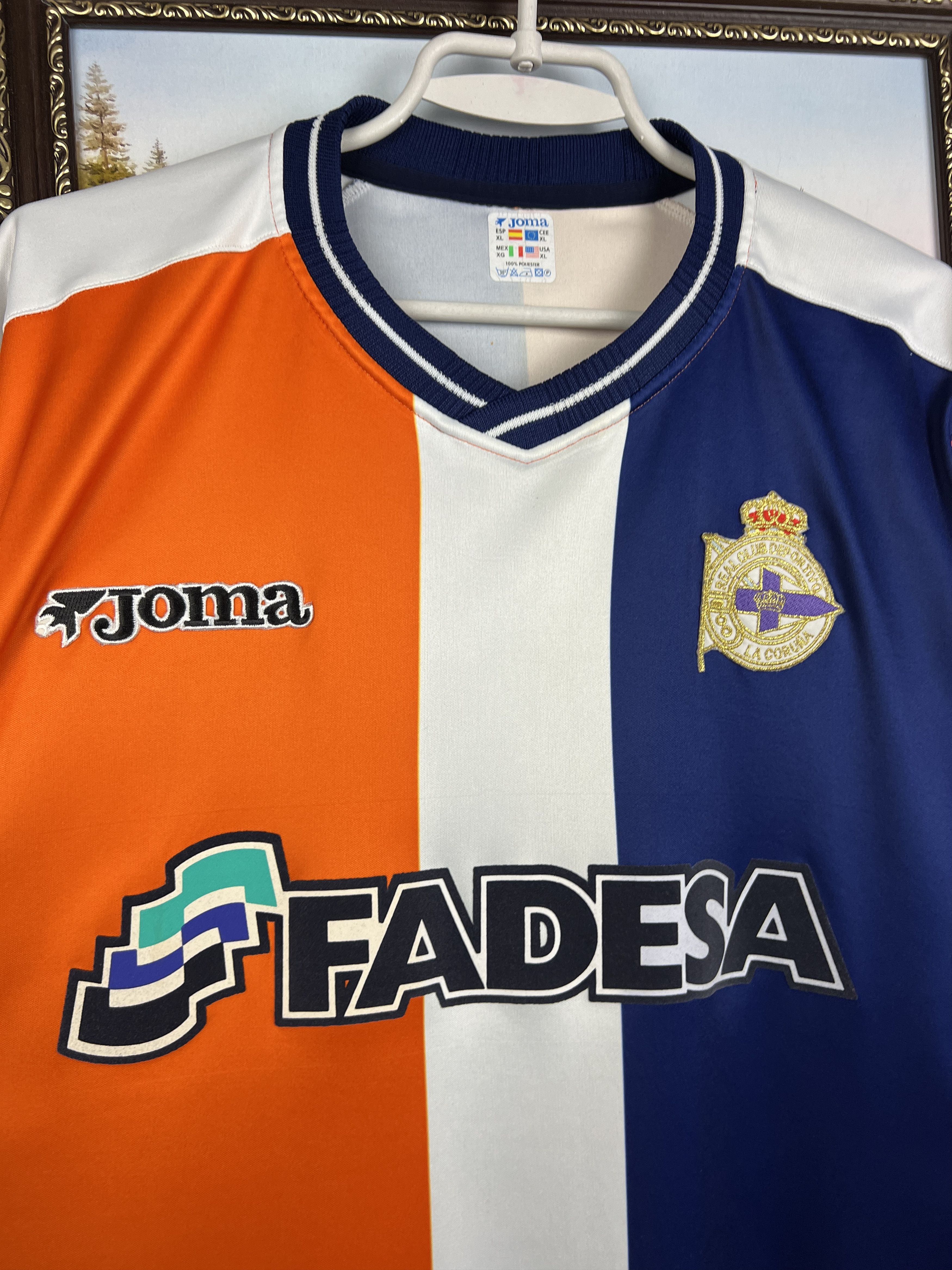 Joma Deportivo La Coruna Special football shirt Camiseta Jersey Size US XL / EU 56 / 4 - 3 Thumbnail