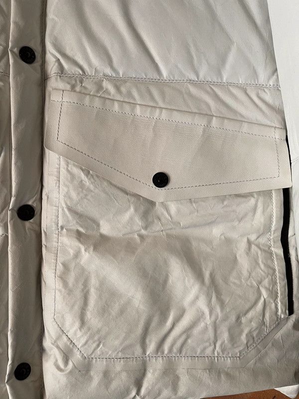 Genuine Leather × Japanese Brand Men's Fashion Puffer Leather Jacket Streetwear Size US XXL / EU 58 / 5 - 4 Thumbnail