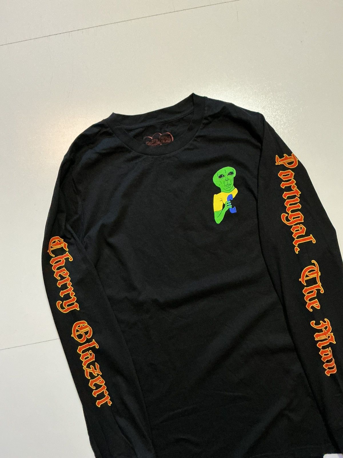Band Tees Cherry Glazerr X Portugal The Man Call Me Band L/S T-Shirt Size US S / EU 44-46 / 1 - 3 Thumbnail