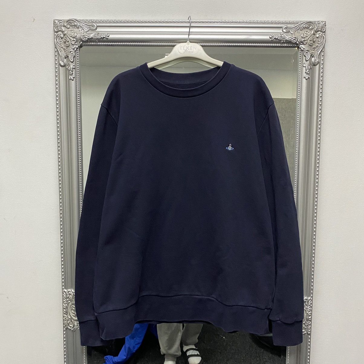 Vivienne Westwood Vintage Vivienne Westwood Sweatshirt Orb Logo Basic Pullover Size US XL / EU 56 / 4 - 1 Thumbnail