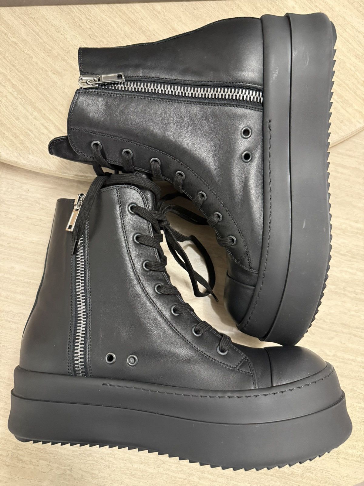 Rick Owens Rick Owens Mega Bumper Ramones Size US 9 / EU 42 - 6 Thumbnail