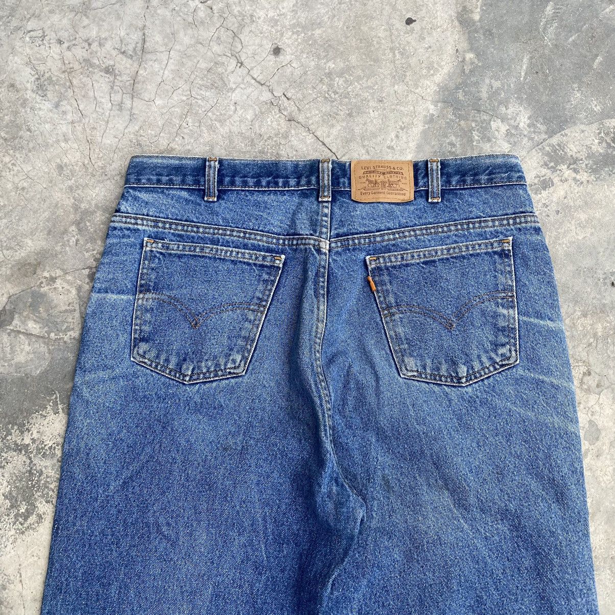 Levi's Vintage Clothing Vintage Orange Tab distressed jeans LV002 Size US 38 / EU 54 - 4 Thumbnail
