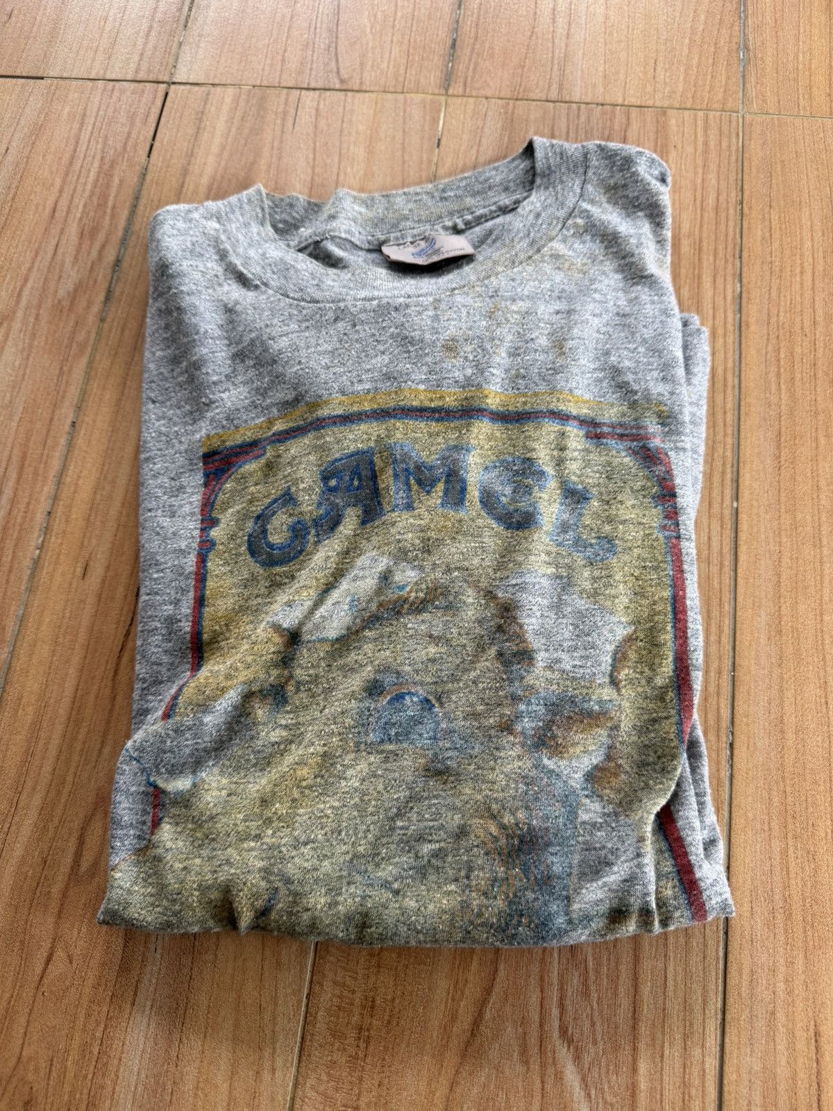 Camel Vintage Rare 80’s Camel T-shirt Made in U.S.A Size US M / EU 48-50 / 2 - 18 Thumbnail