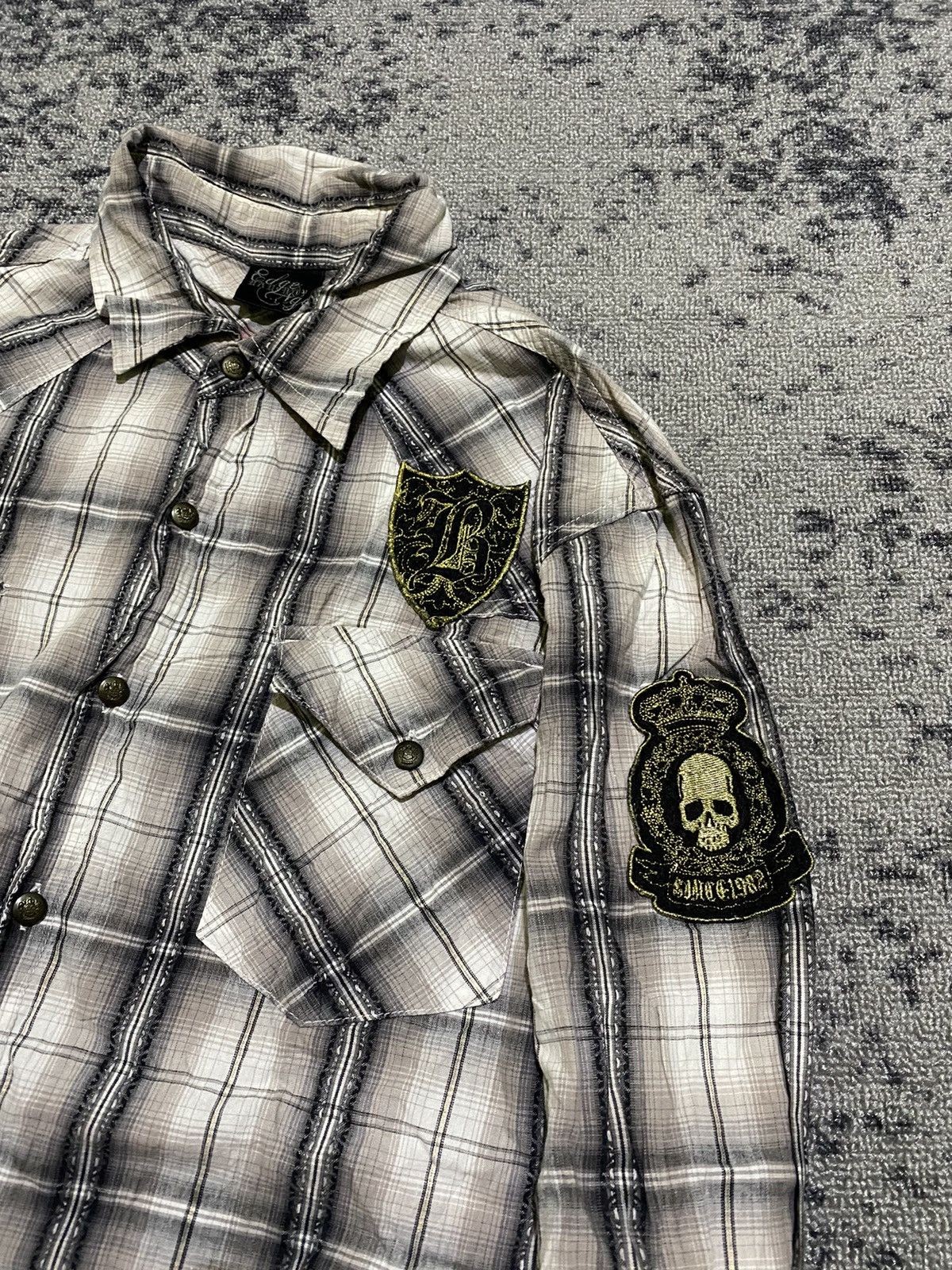 Beauty Beast × If Six Was Nine × Japanese Brand Y2k Edge Haurdy ifsixwasnine shirt Size US L / EU 52-54 / 3 - 3 Thumbnail