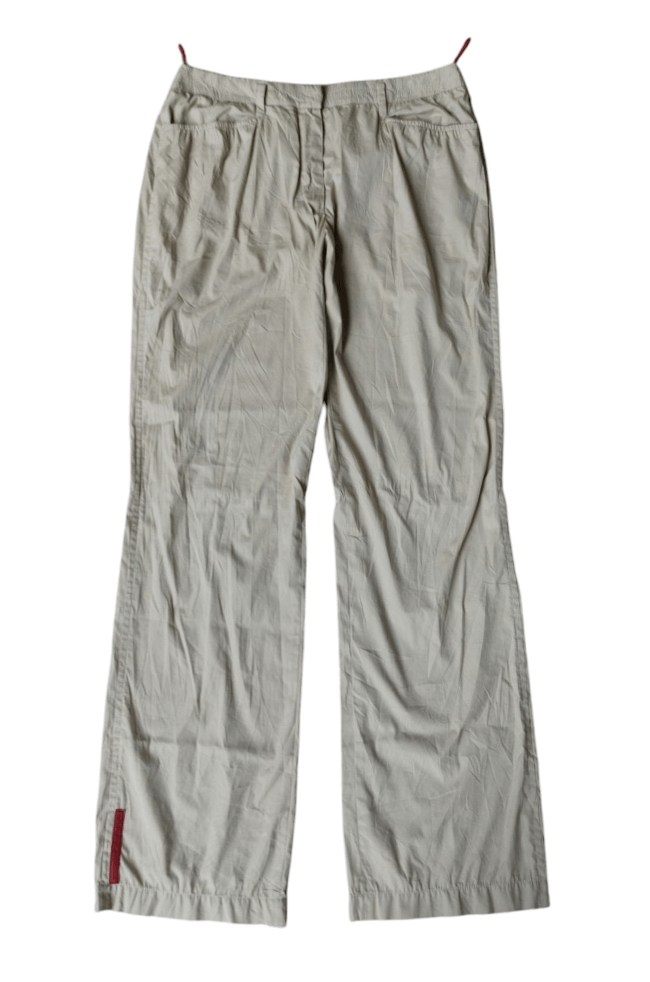 Prada Prada red label cotton nylon pant Size 27" / US 4 / IT 40 - 1 Thumbnail