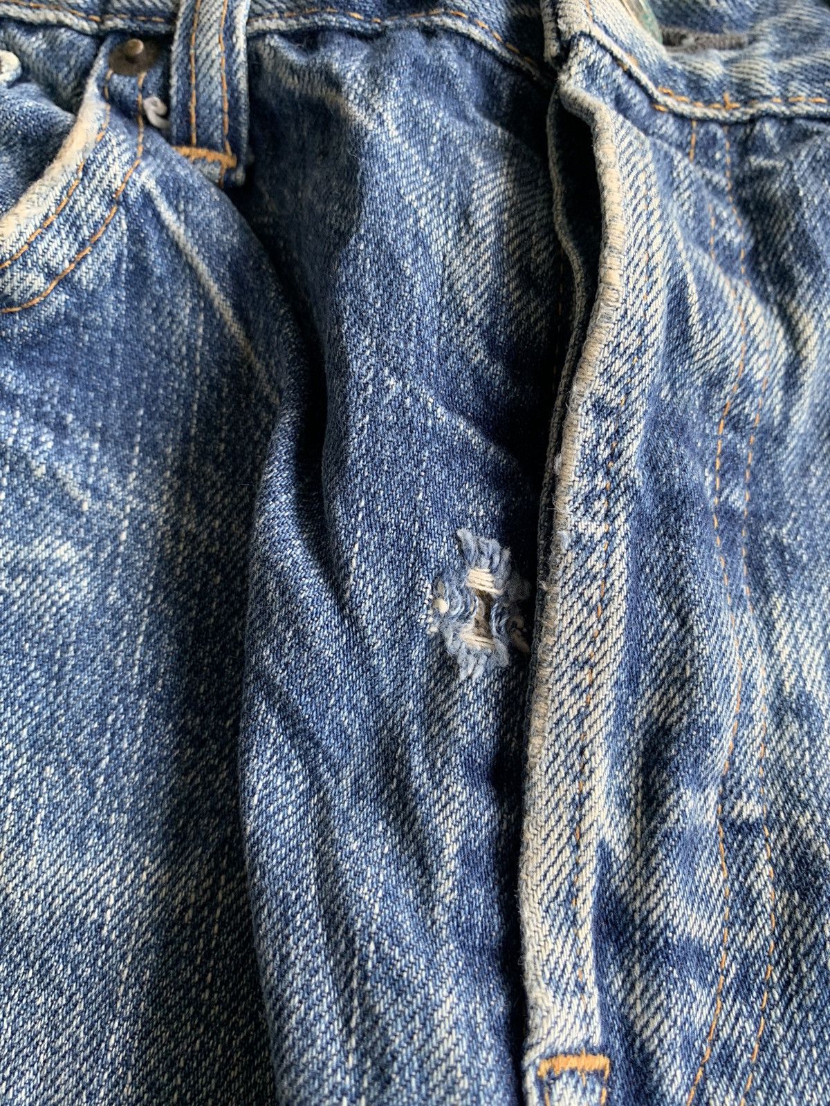 Spellbound VINTAGE SPELLBOUND SELVEDGE JAPANESE FADED DISTRESSED Size US 32 / EU 48 - 19 Thumbnail