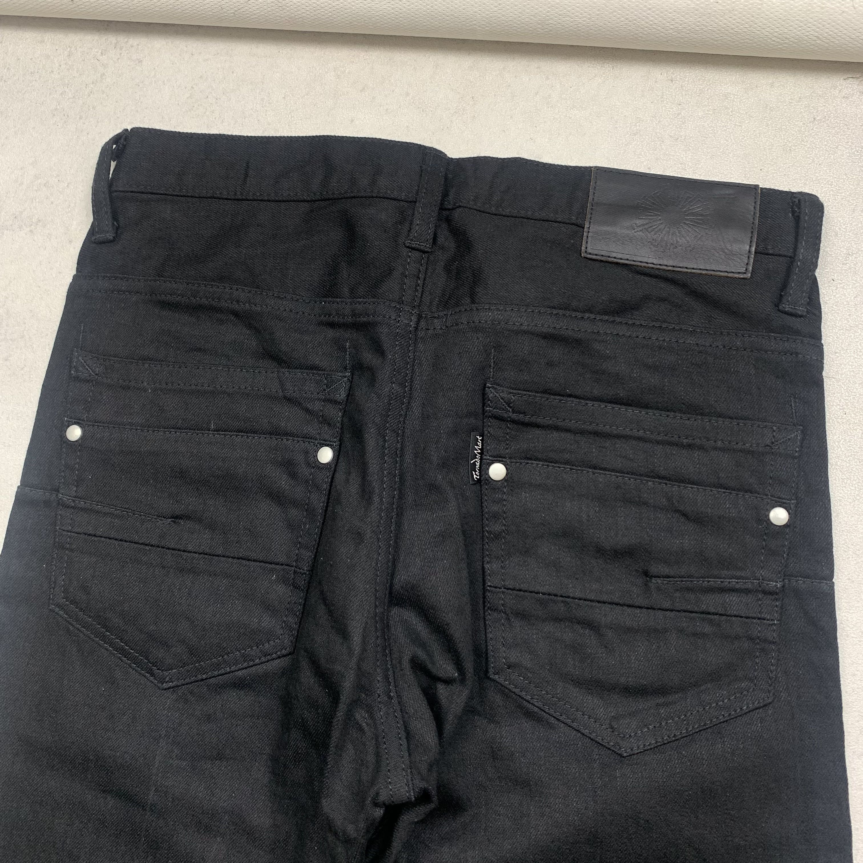 Tornado Mart Tornado Mart Black Pants Size US 30 / EU 46 - 4 Thumbnail