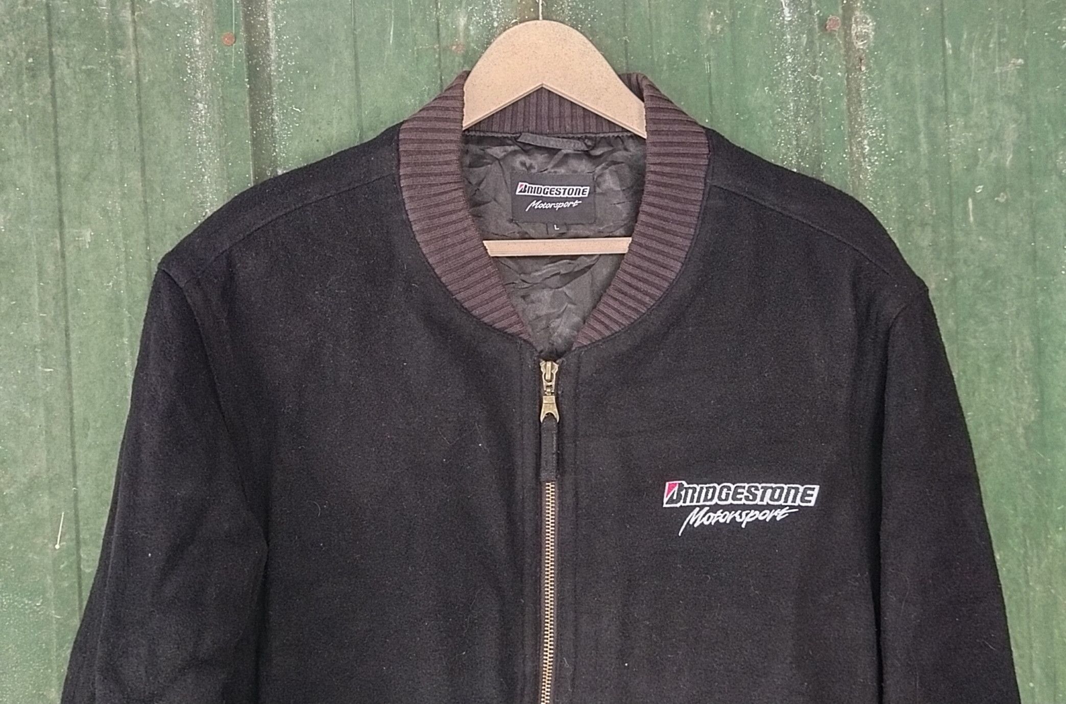 NASCAR Final Drop Bridgestone Wool Jacket L Size US L / EU 52-54 / 3 - 1 Thumbnail