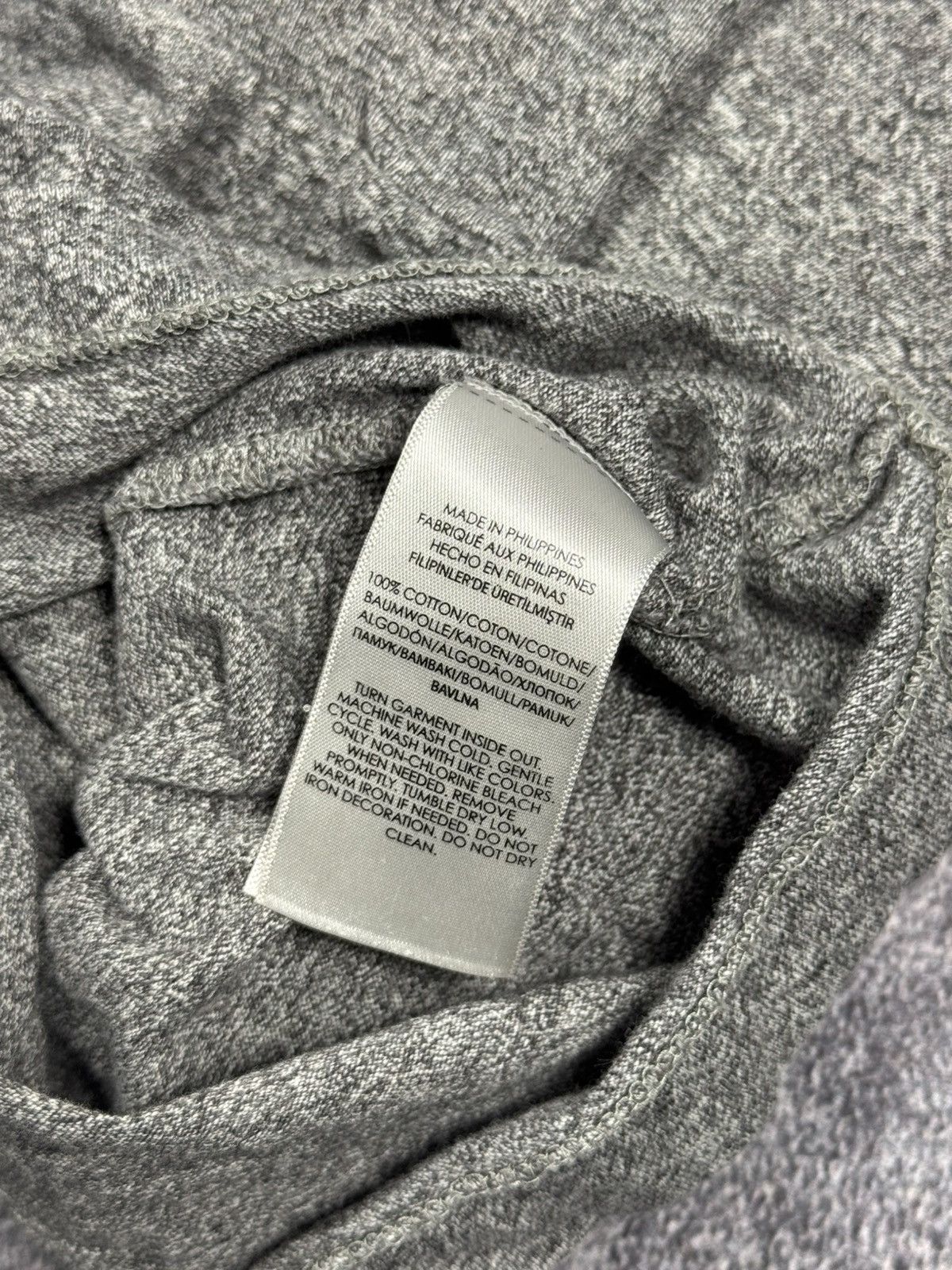 Polo Ralph Lauren Polo Ralph Lauren 67 Football Long Sleeve Tee Heather Grey Size US M / EU 48-50 / 2 - 4 Thumbnail