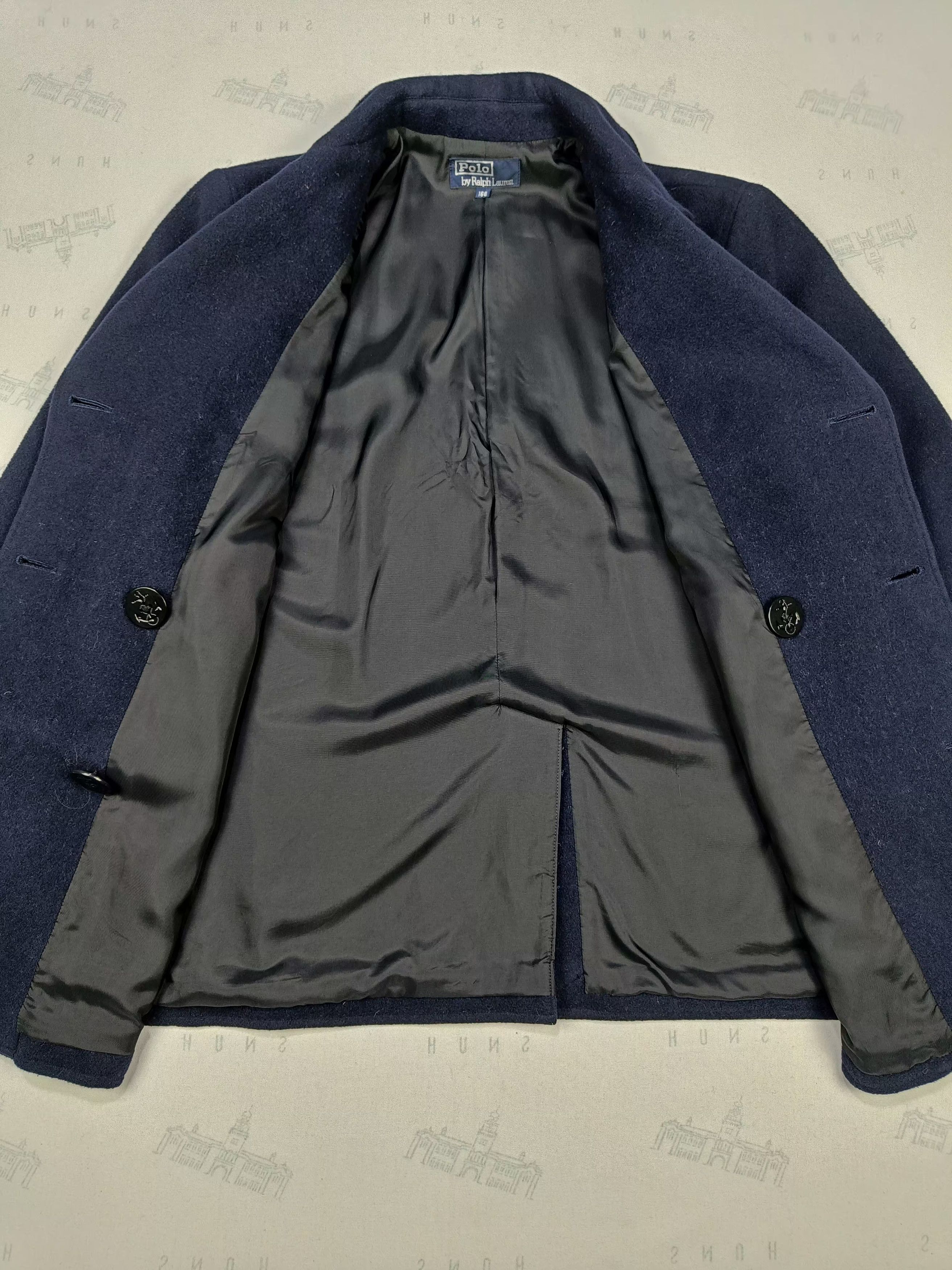Polo Ralph Lauren Vintage POLO RALPH LAUREN Double Breasted Peacoat Size US S / EU 44-46 / 1 - 4 Thumbnail