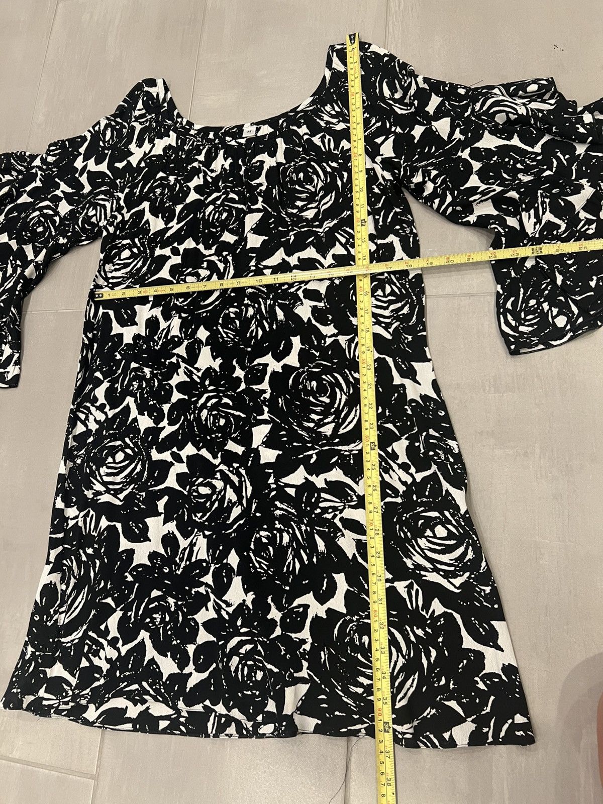 Other Black and white floral dress size M Size M / US 6-8 / IT 42-44 - 5 Thumbnail