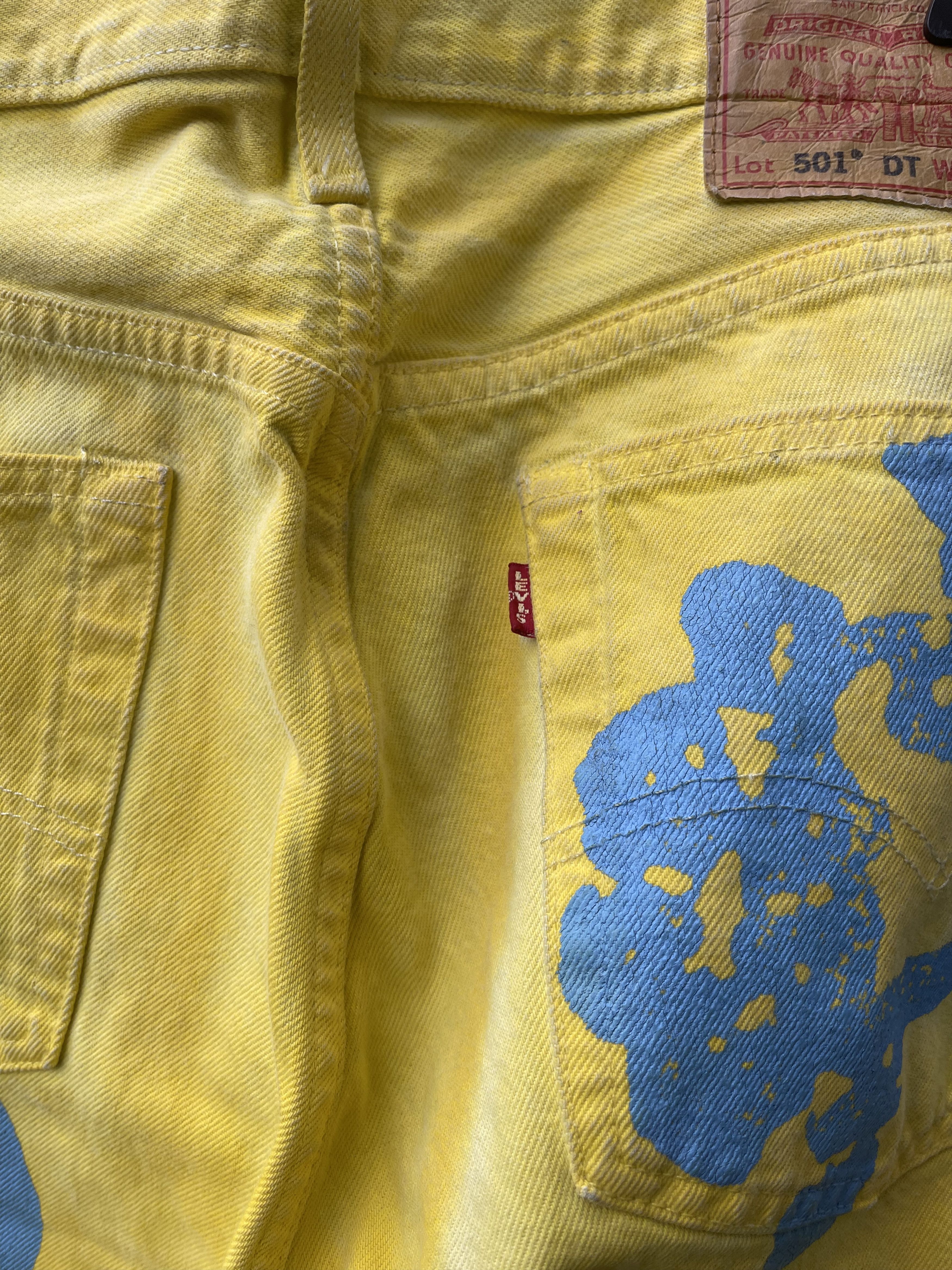 DENIM TEARS × Levi's Denim Tears x Levis Bstroy Customized to Flare Denim Pants Size US 36 / EU 52 - 8 Thumbnail