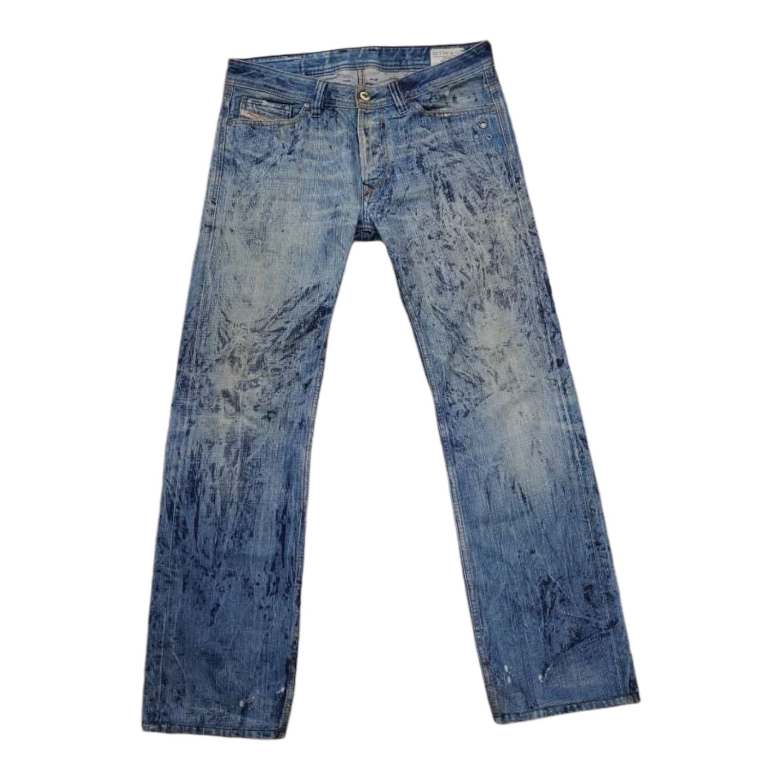 Diesel × Vintage Diesel Viker Vintage Dirty Denim Jeans Size 30" / US 8 / IT 44 - 2 Thumbnail