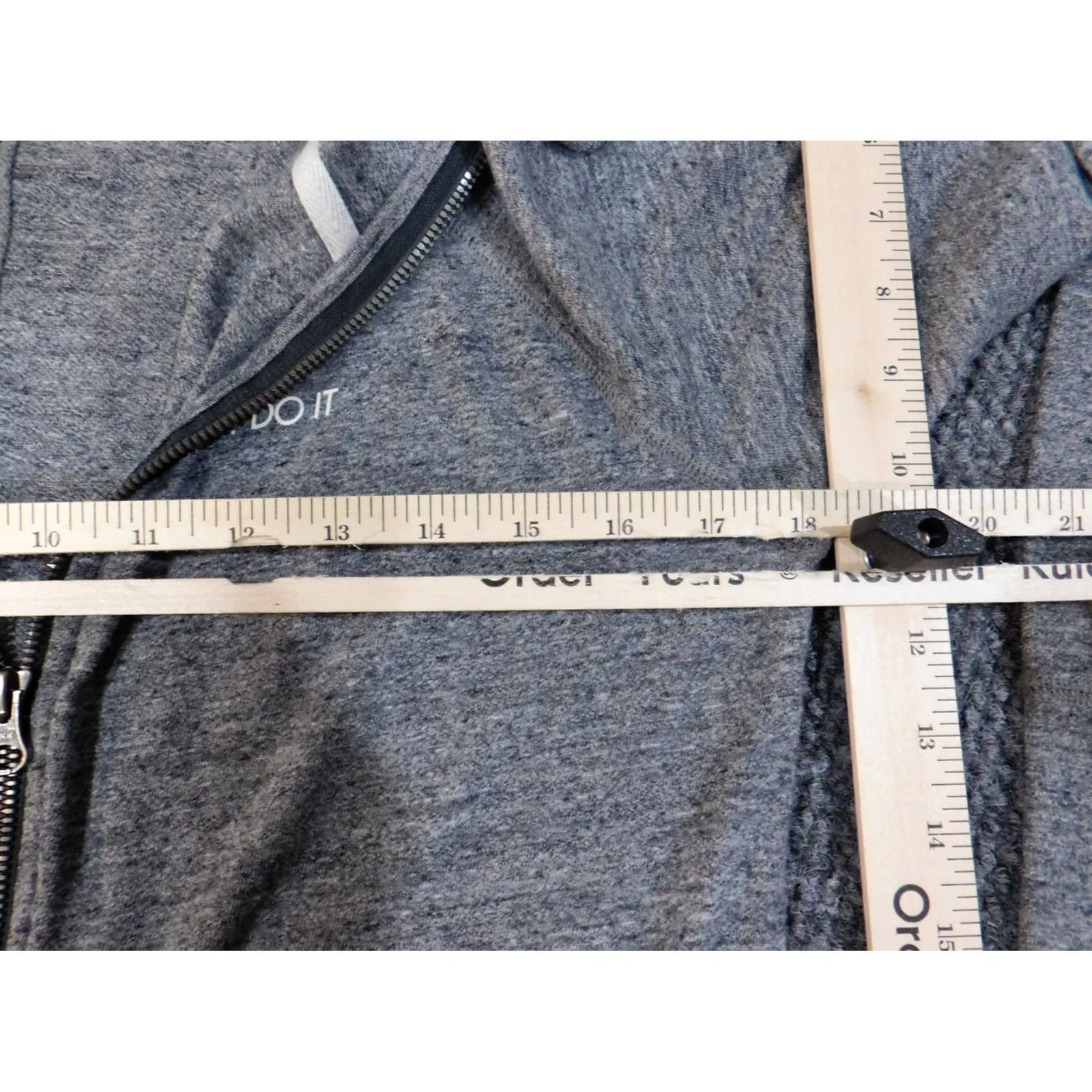 Nike Nike Hoodie Women S Gray Full Zip Logo Swoosh Knit Casual Sportswear Size S / US 4 / IT 40 - 7 Thumbnail