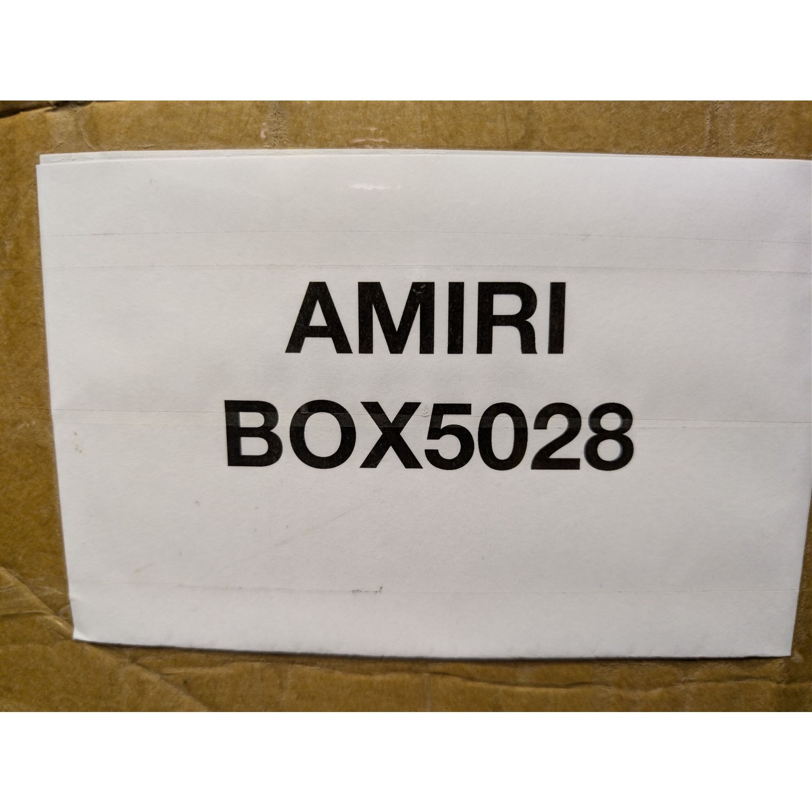 Amiri o1rshd1 Size: 85cm / 4cm Amiri Staggered Belt in Black Size 34 - 20 Thumbnail