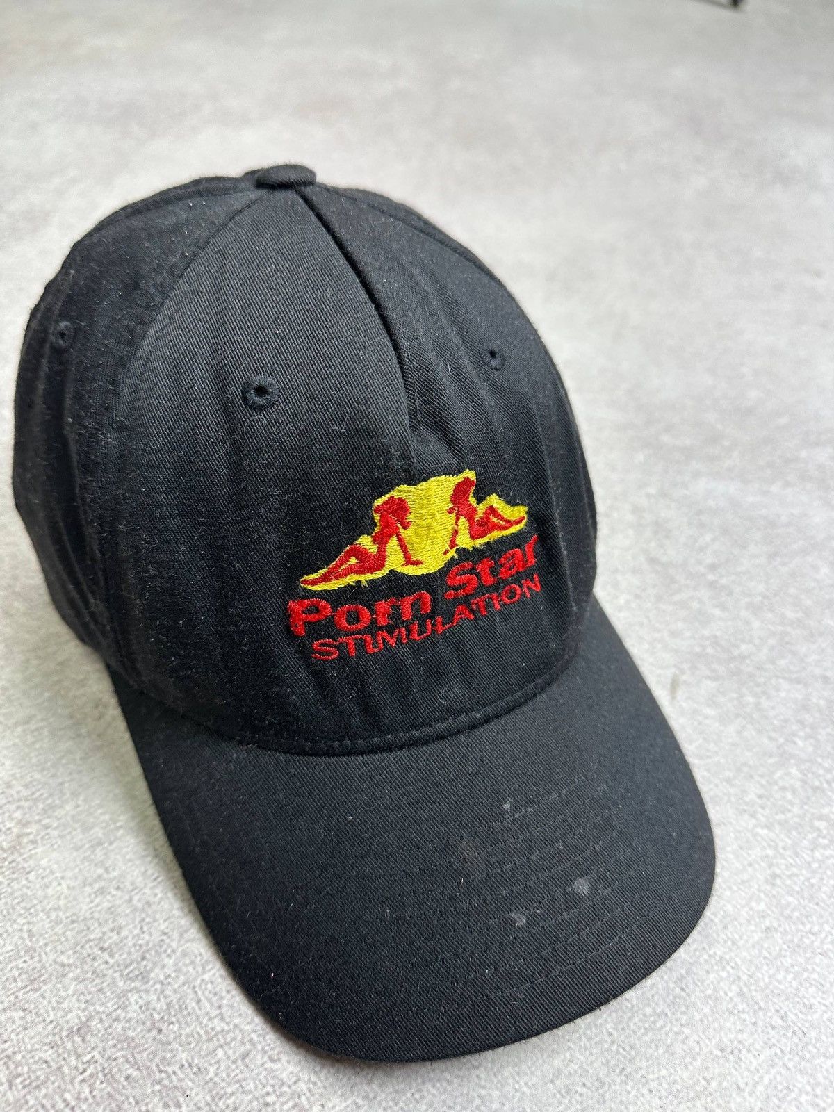 Vintage Vintage Porn Star Embroidery Cap Rare Humour Size ONE SIZE - 3 Thumbnail