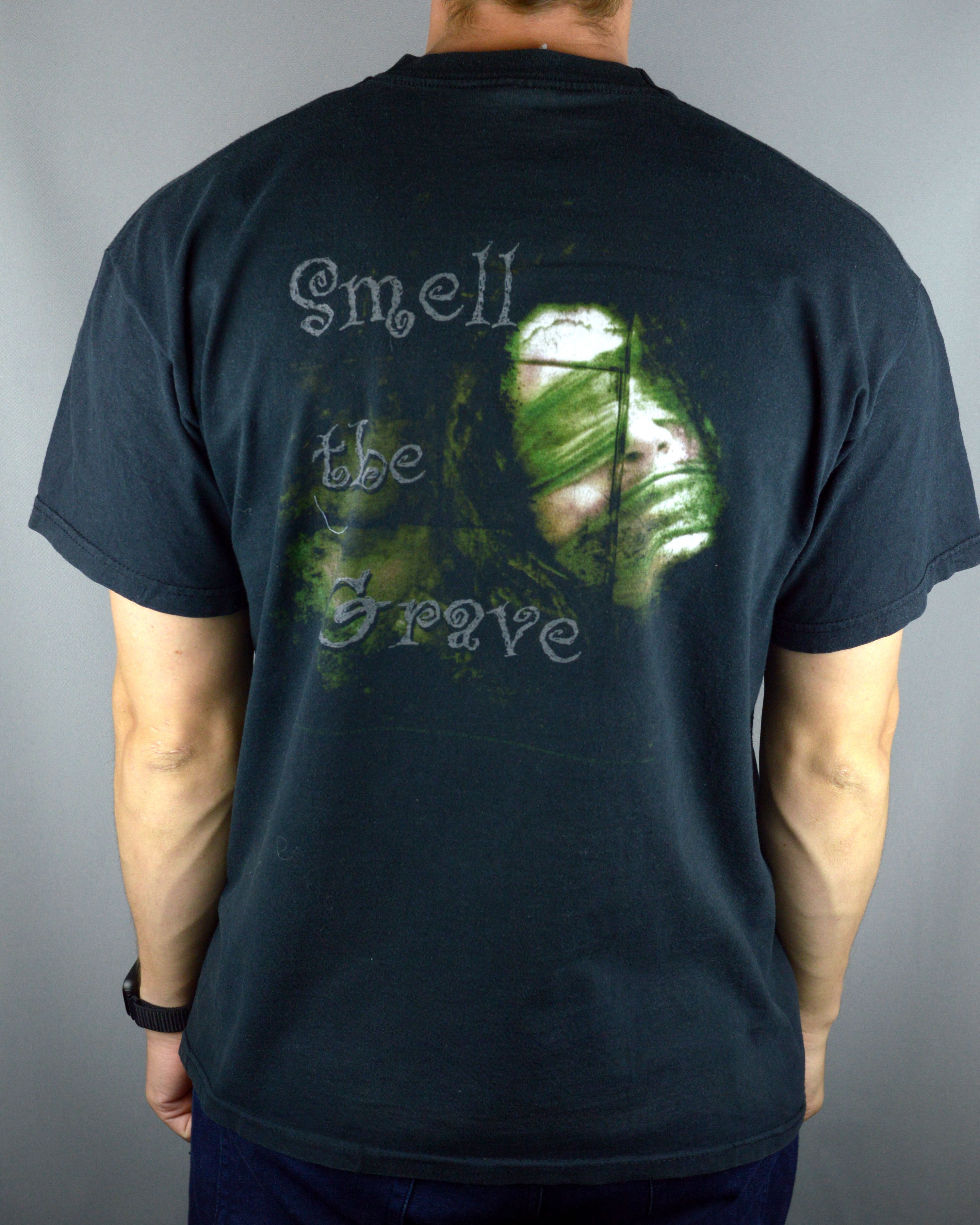 Vintage Vintage Cradle Of Filth Carrion Smell The Grave 2003 t shirt Size US L / EU 52-54 / 3 - 2 Thumbnail