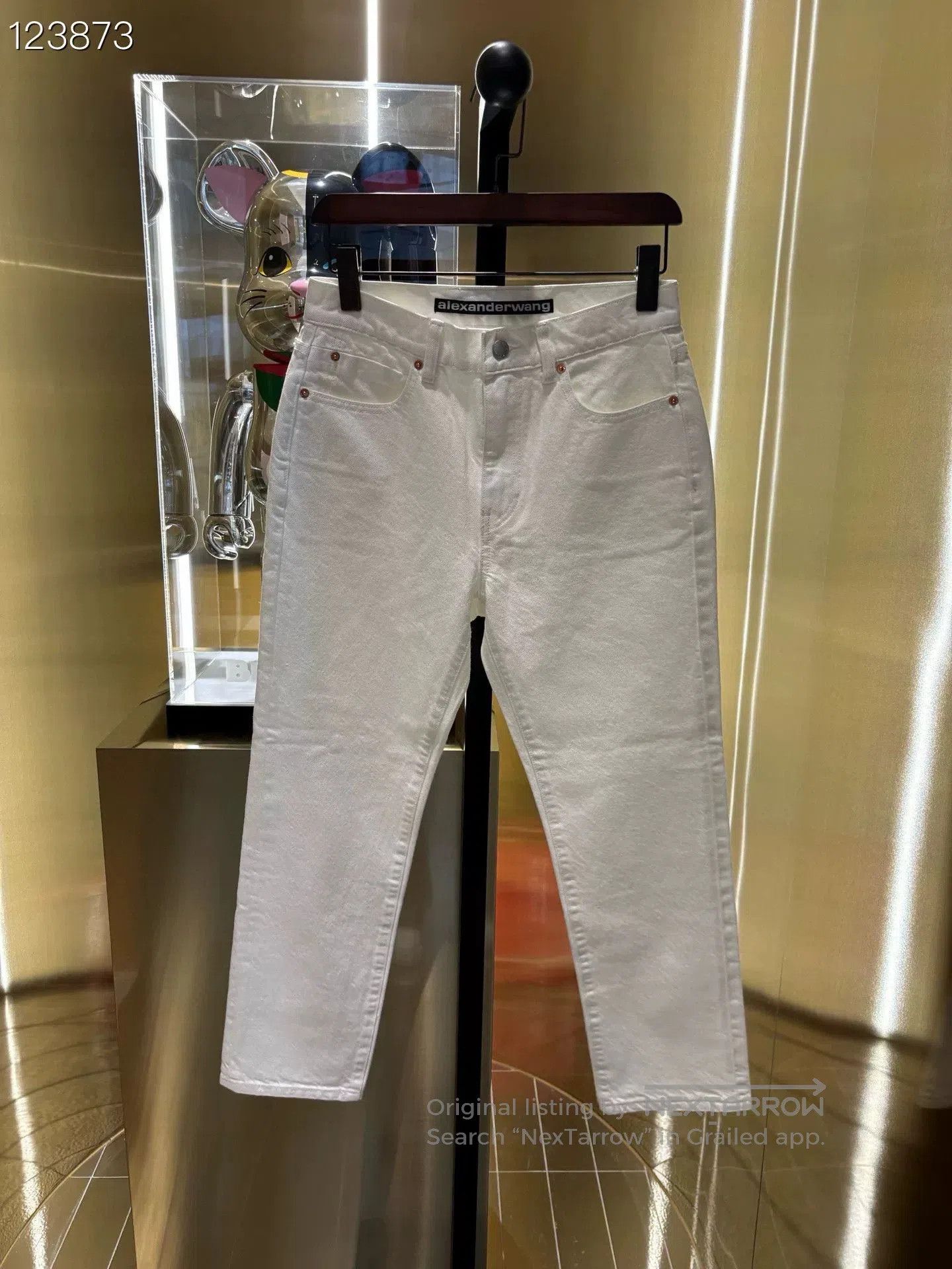 King Alexander Wang White Jeans Size 28. Size 28" / US 6 / IT 42 - 1 Thumbnail