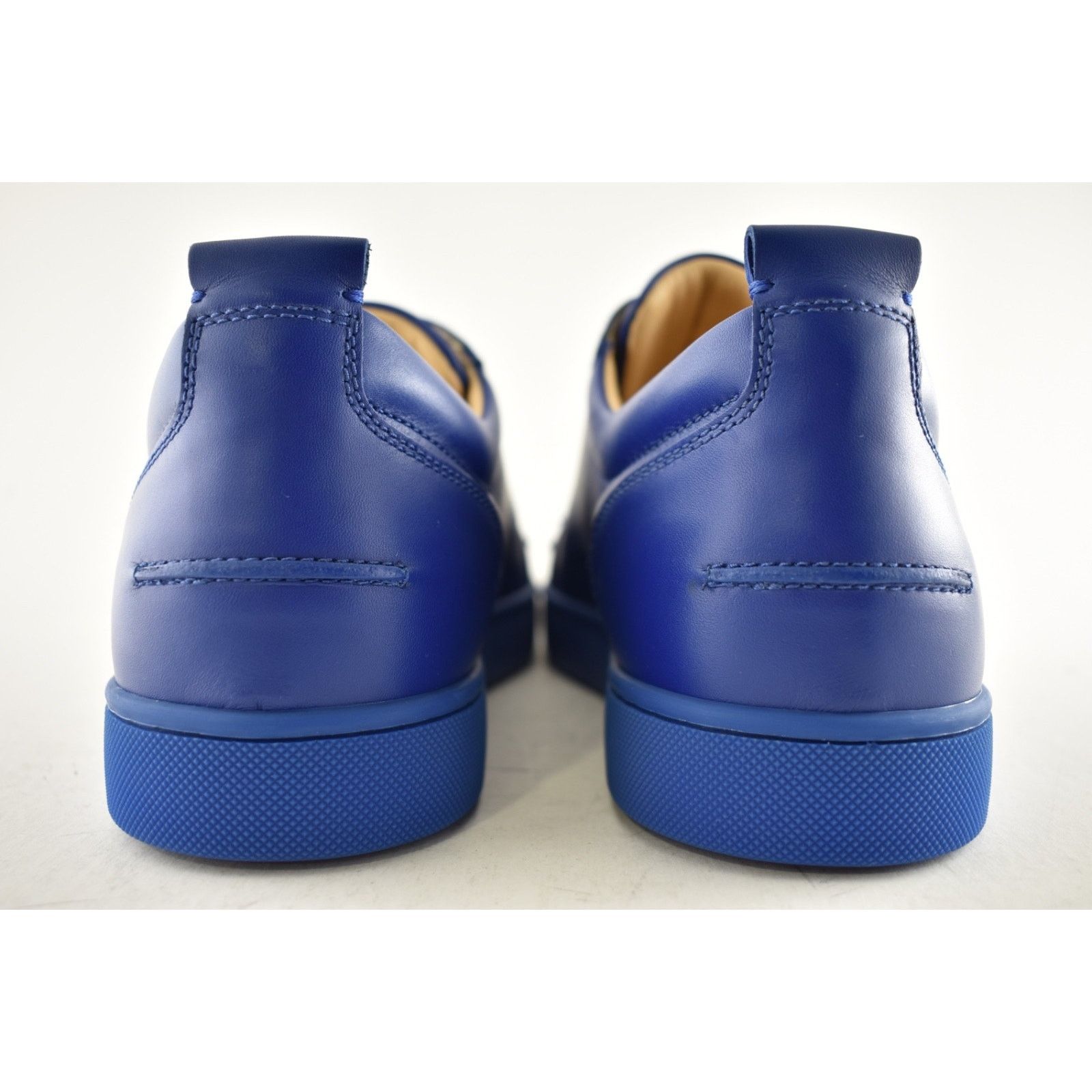 Christian Louboutin Christian Louboutin Louis Junior Spikes Flat Azzurro Blue Size US 11 / EU 44 - 10 Thumbnail