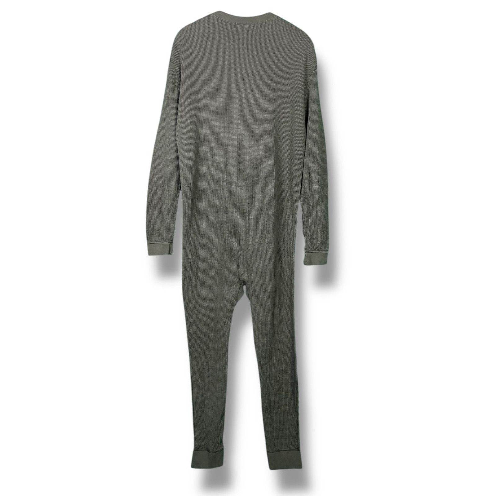American Apparel American Apparel Men's L 1 Piece Union Suit Long Underwear Size ONE SIZE - 6 Thumbnail
