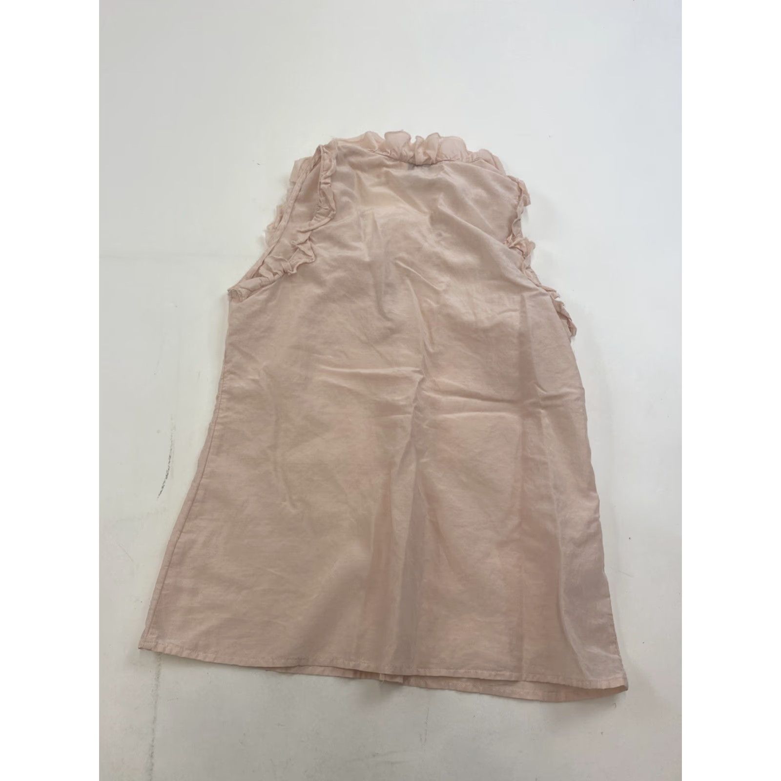 Ann Taylor Loft Ann Taylor Sleeveless Blouse Womens XSP Blush Pink Size XS / US 0-2 / IT 36-38 - 2 Thumbnail