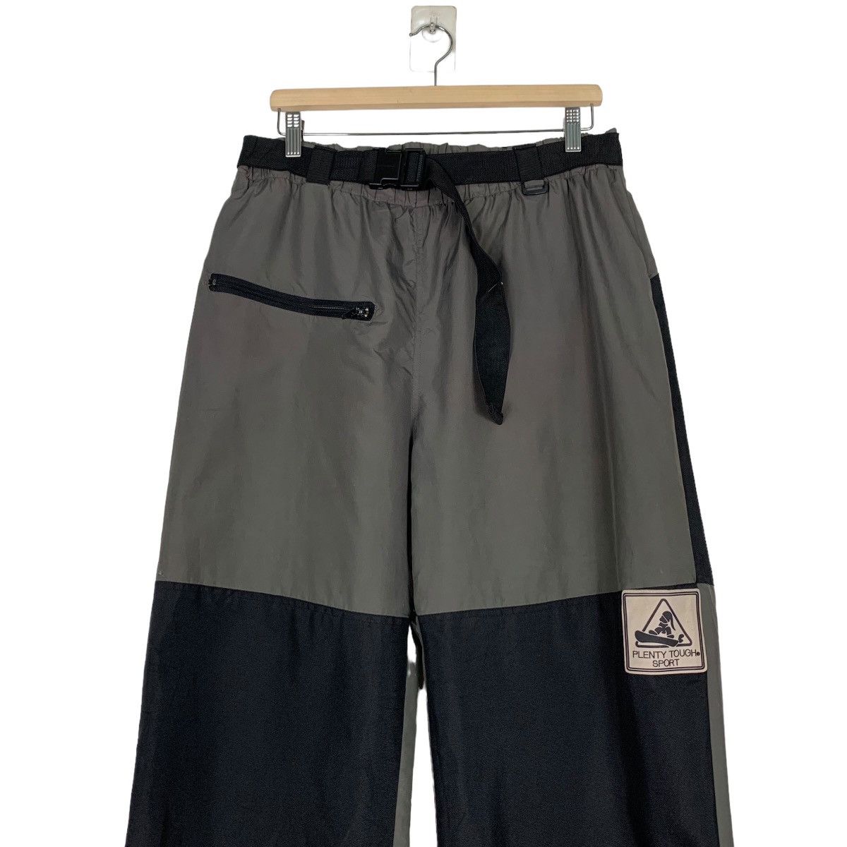 Japanese Brand PLENTY TOUGH SPORT Colorblock Nylon Pant #0424-C20 Size US 34 / EU 50 - 3 Thumbnail