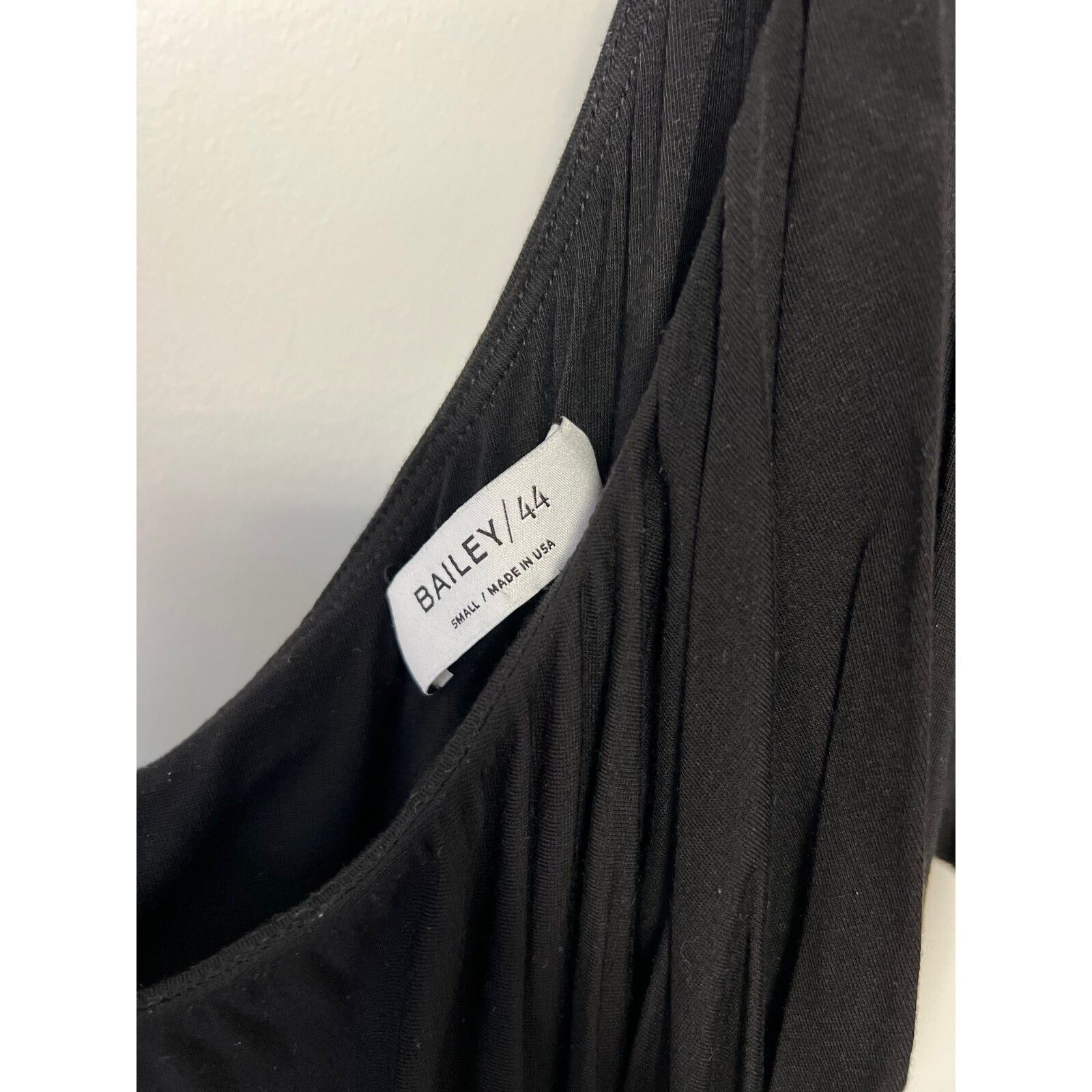 Bailey 44 Bailey/44 Barbados One Shoulder Ruffle Dress Black ( S ) Size S / US 4 / IT 40 - 5 Thumbnail