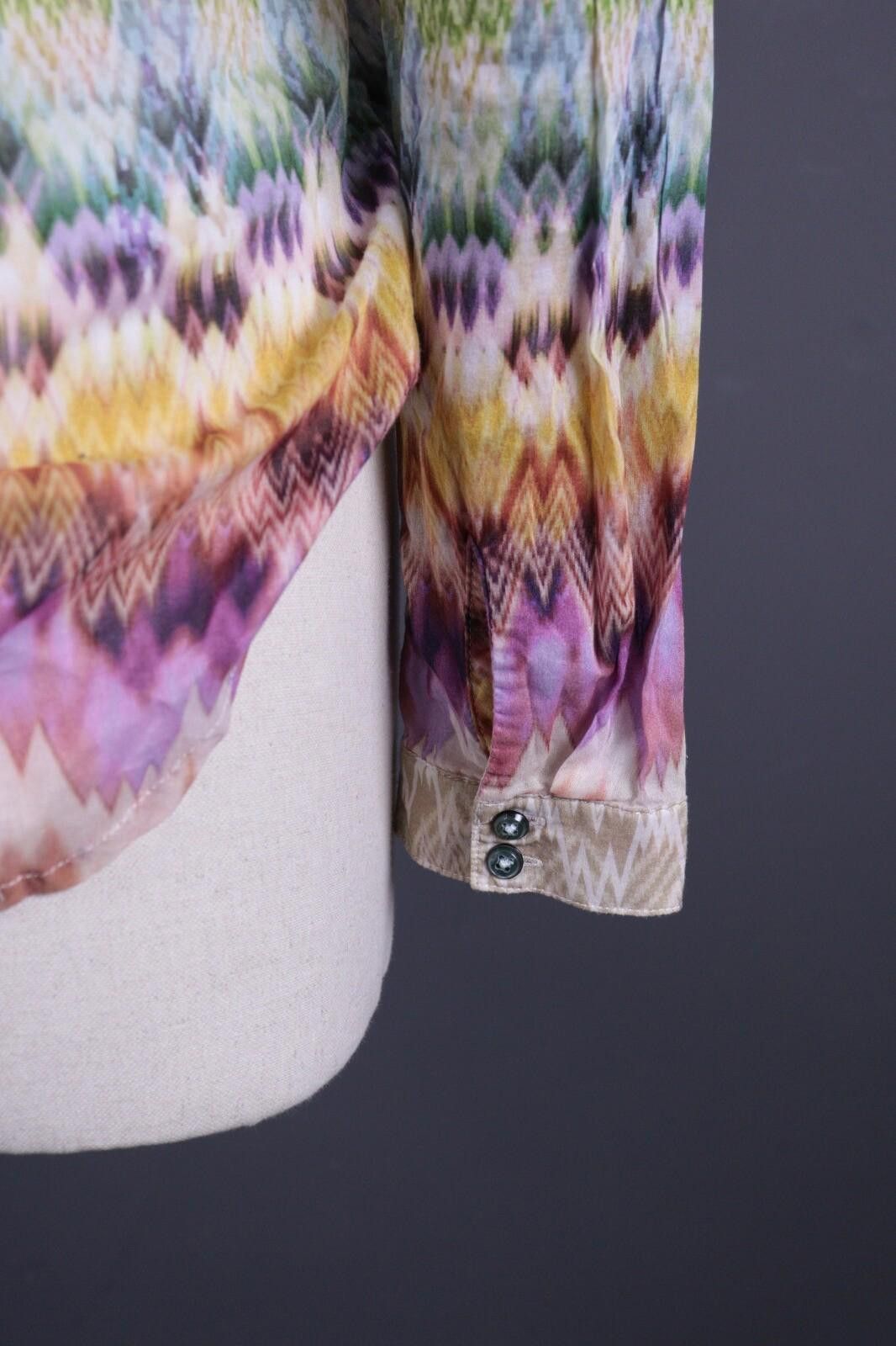 Heliot Emil Emily Van Den Bergh Multicolor Aztec Blouse Shirt Size 36 Size M / US 6-8 / IT 42-44 - 11 Thumbnail