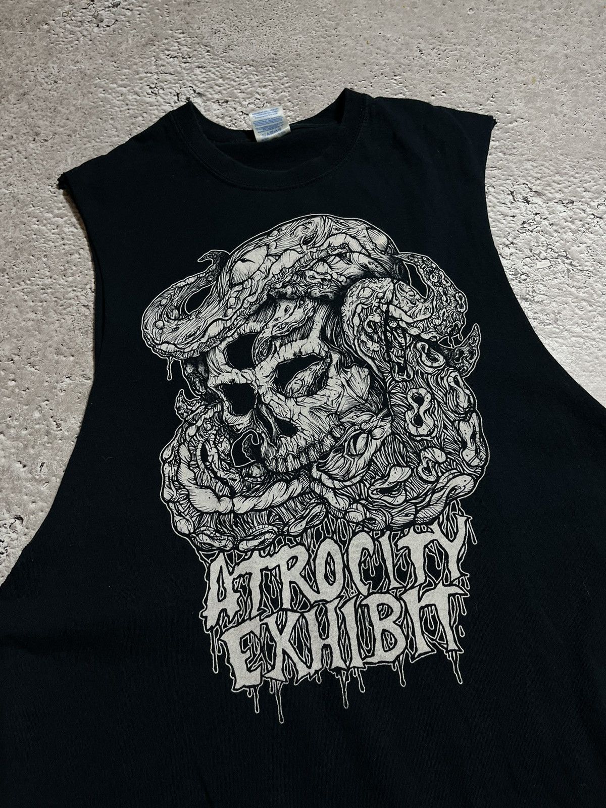 Band Tees × Rap Tees × Vintage Vintage Danny Brown Atrocity Exhibition sleeveless Tank Top Size US L / EU 52-54 / 3 - 5 Thumbnail