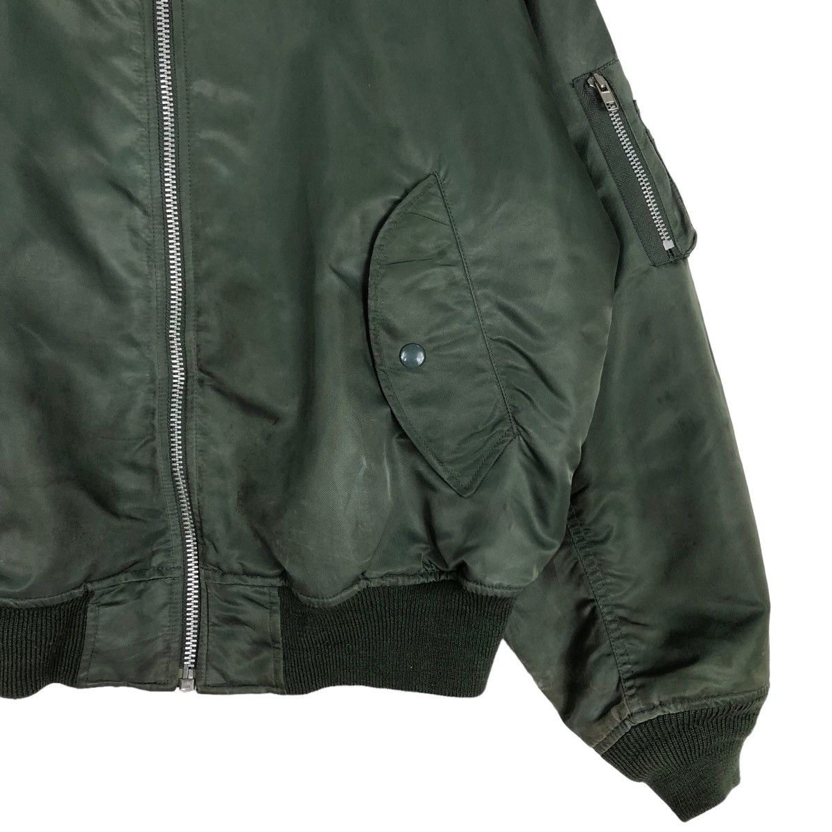 Japanese Brand Vtg Bomber Jacket Uniqlo Military Design Issey Miyake Japan Size US M / EU 48-50 / 2 - 5 Thumbnail