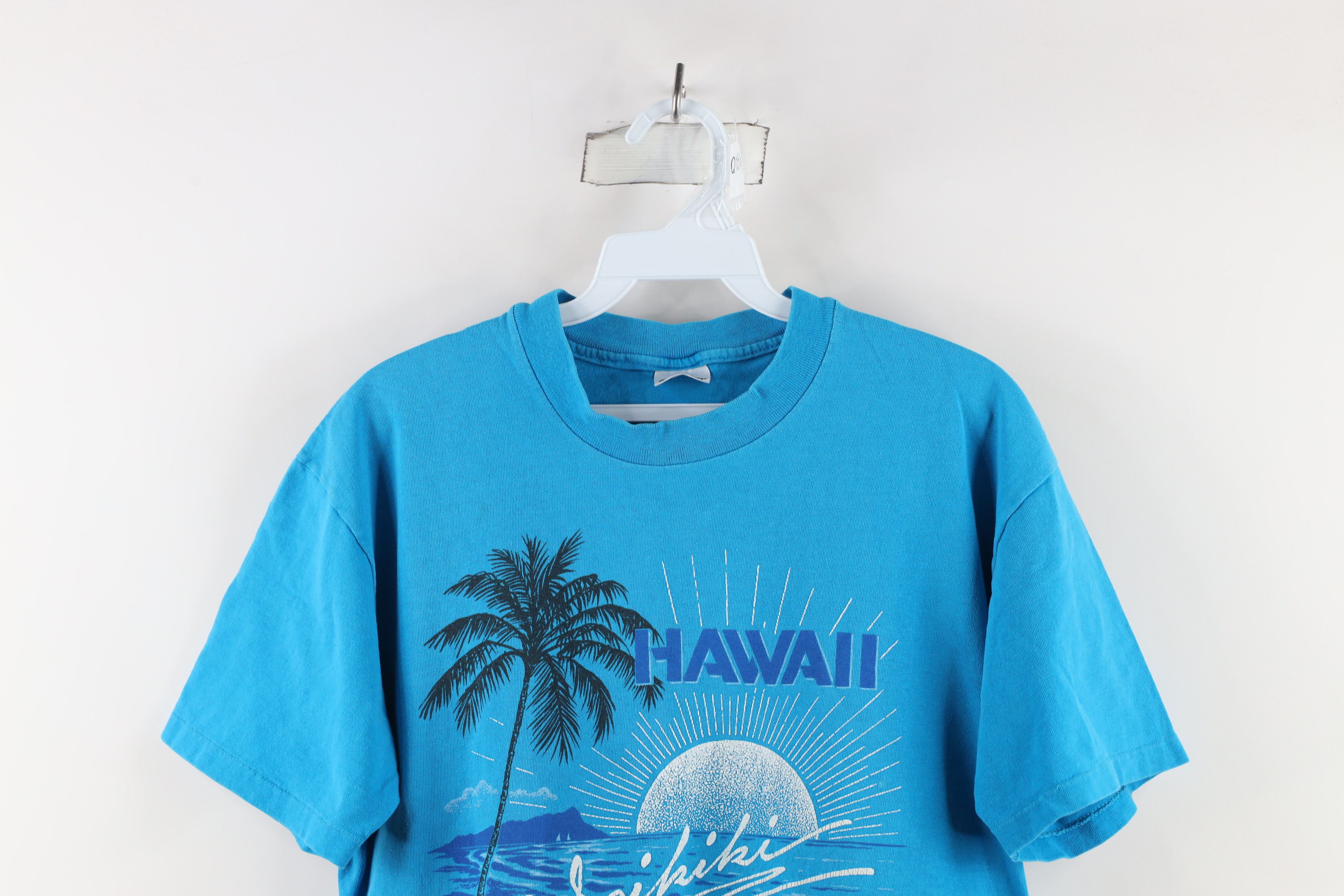 Vintage Vintage 70s 80s Streetwear Waikiki Hawaii Beach T-Shirt USA Size US L / EU 52-54 / 3 - 2 Thumbnail
