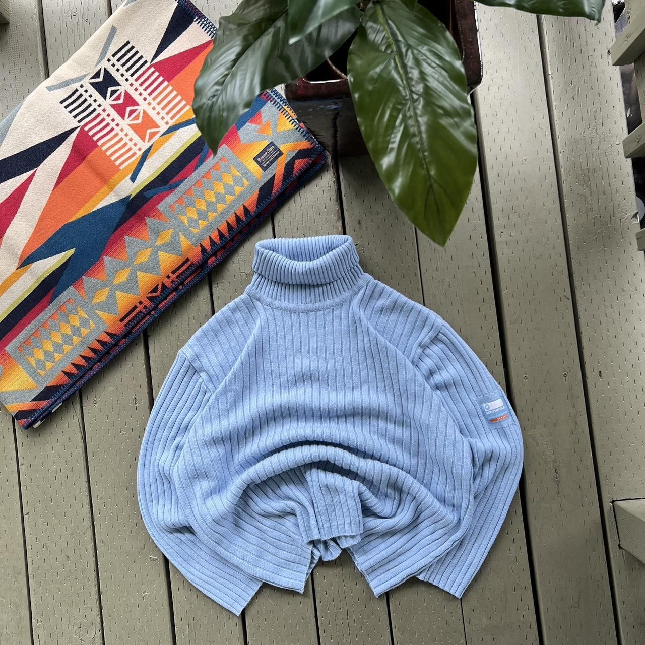 Southpole × Vintage Vtg 90s Southpole Mens Large Spell Out Striped Knit Pullover Size US L / EU 52-54 / 3 - 1 Thumbnail