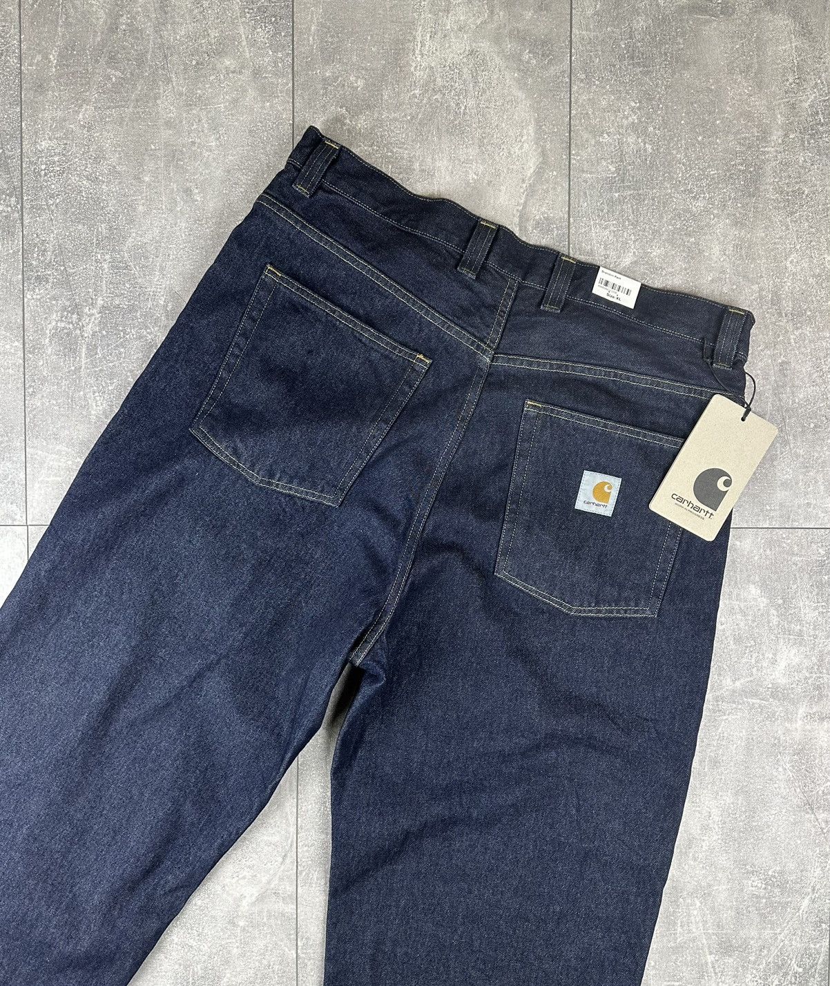 Carhartt Carhartt WIP Brandon Patch Logo Jeans Pants Size US 40 / EU 56 - 3 Thumbnail